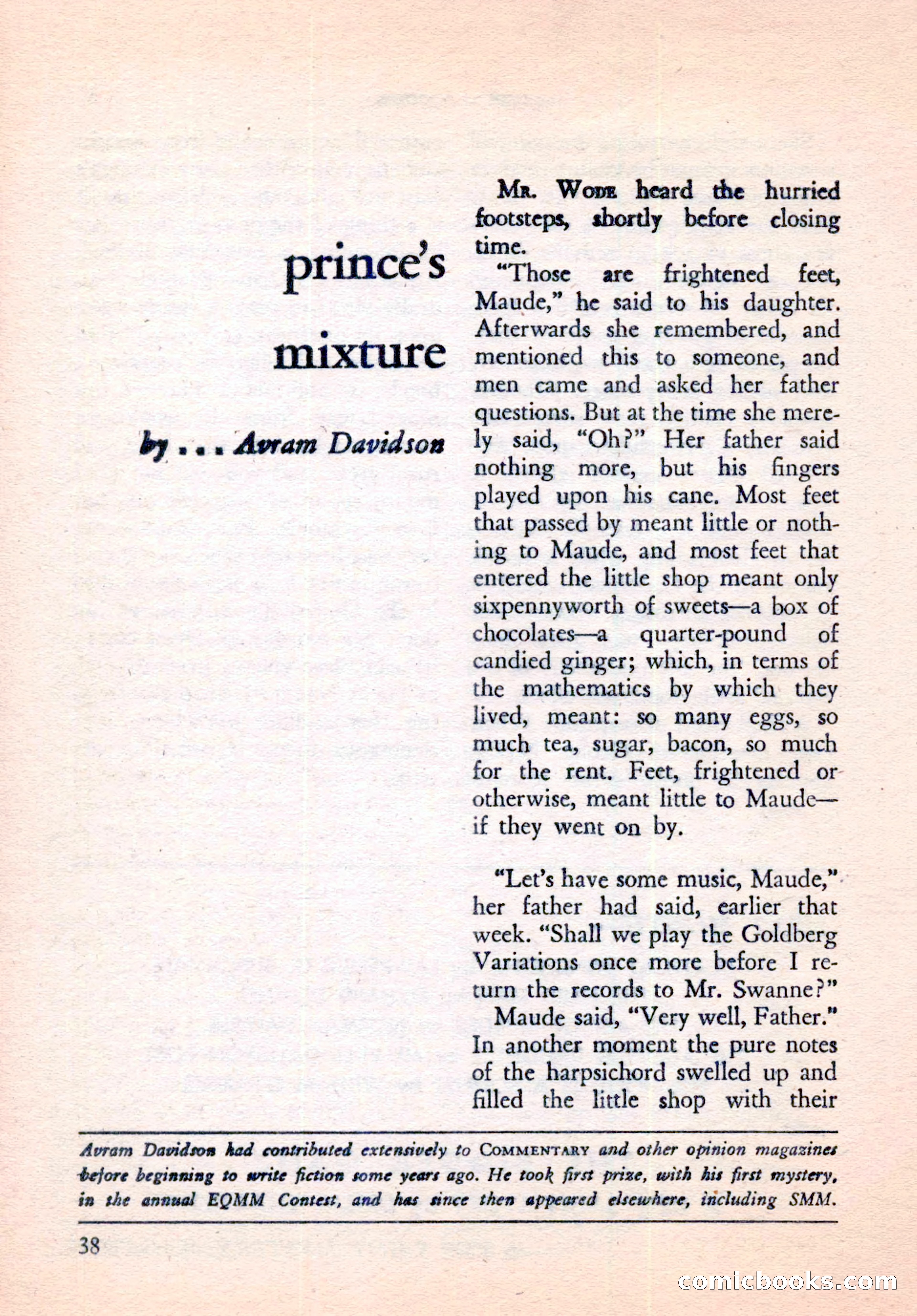 The Saint Mystery Magazine, September 1961 — page 40 of 132