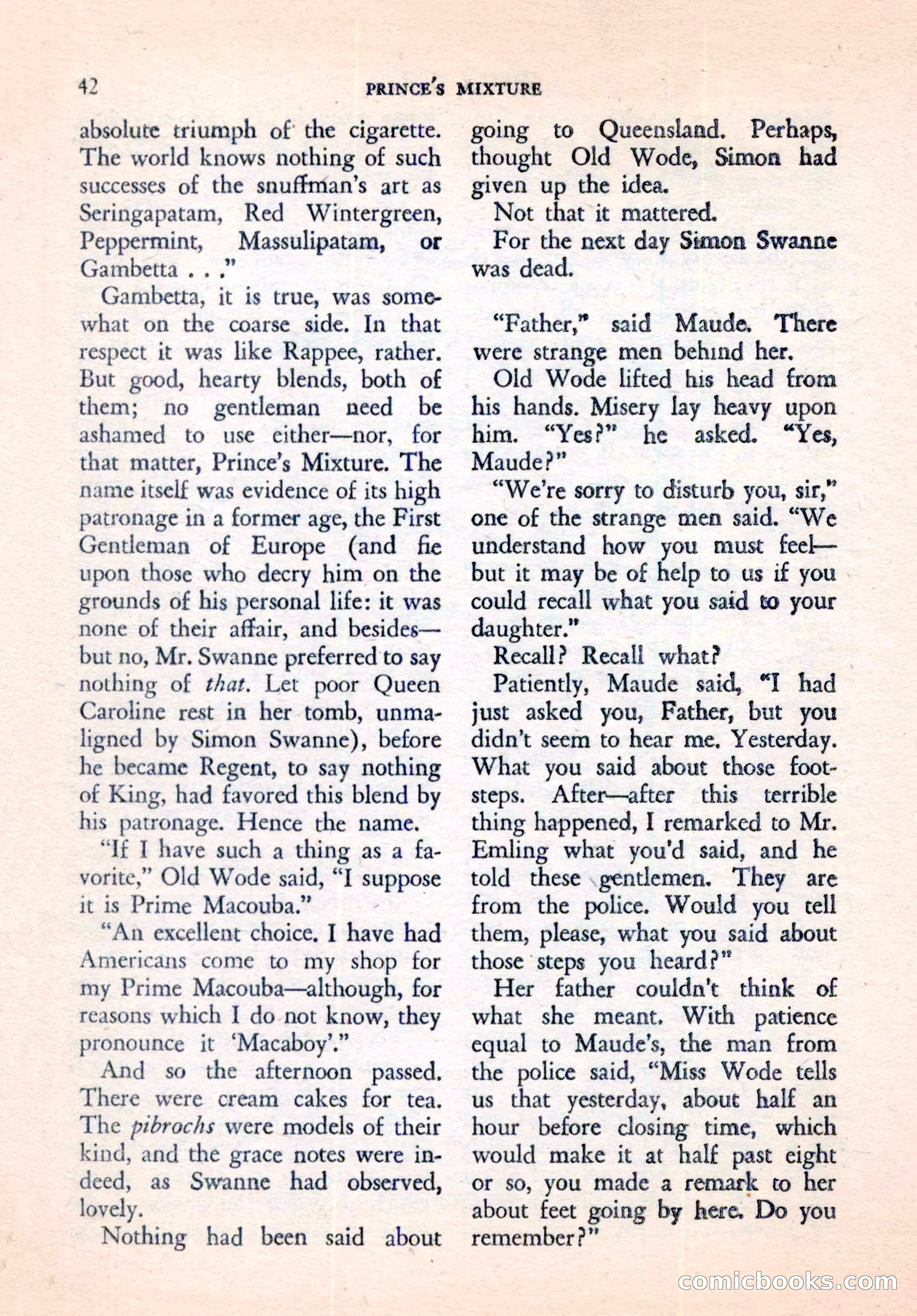 The Saint Mystery Magazine, September 1961 — page 44 of 132