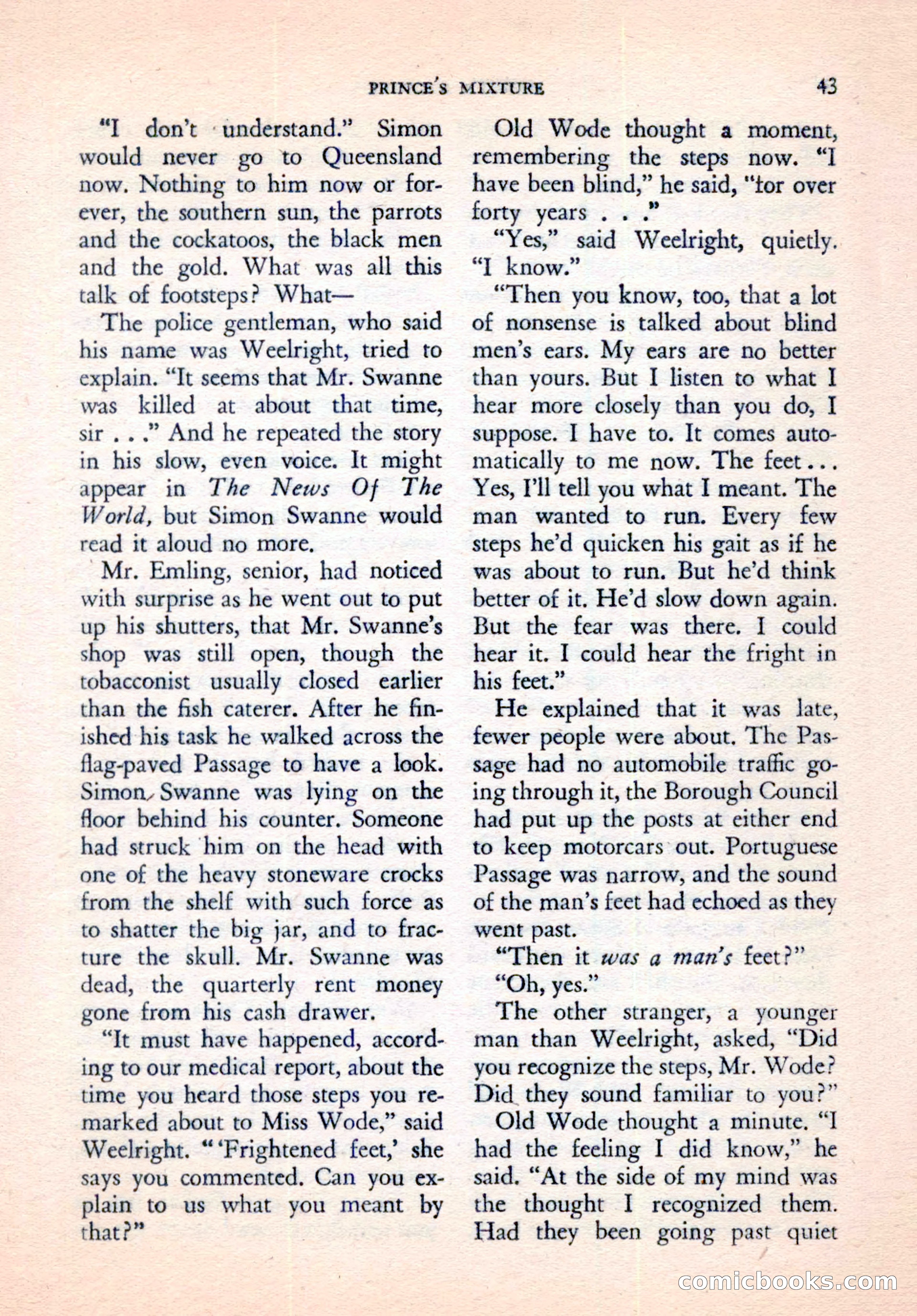 The Saint Mystery Magazine, September 1961 — page 45 of 132