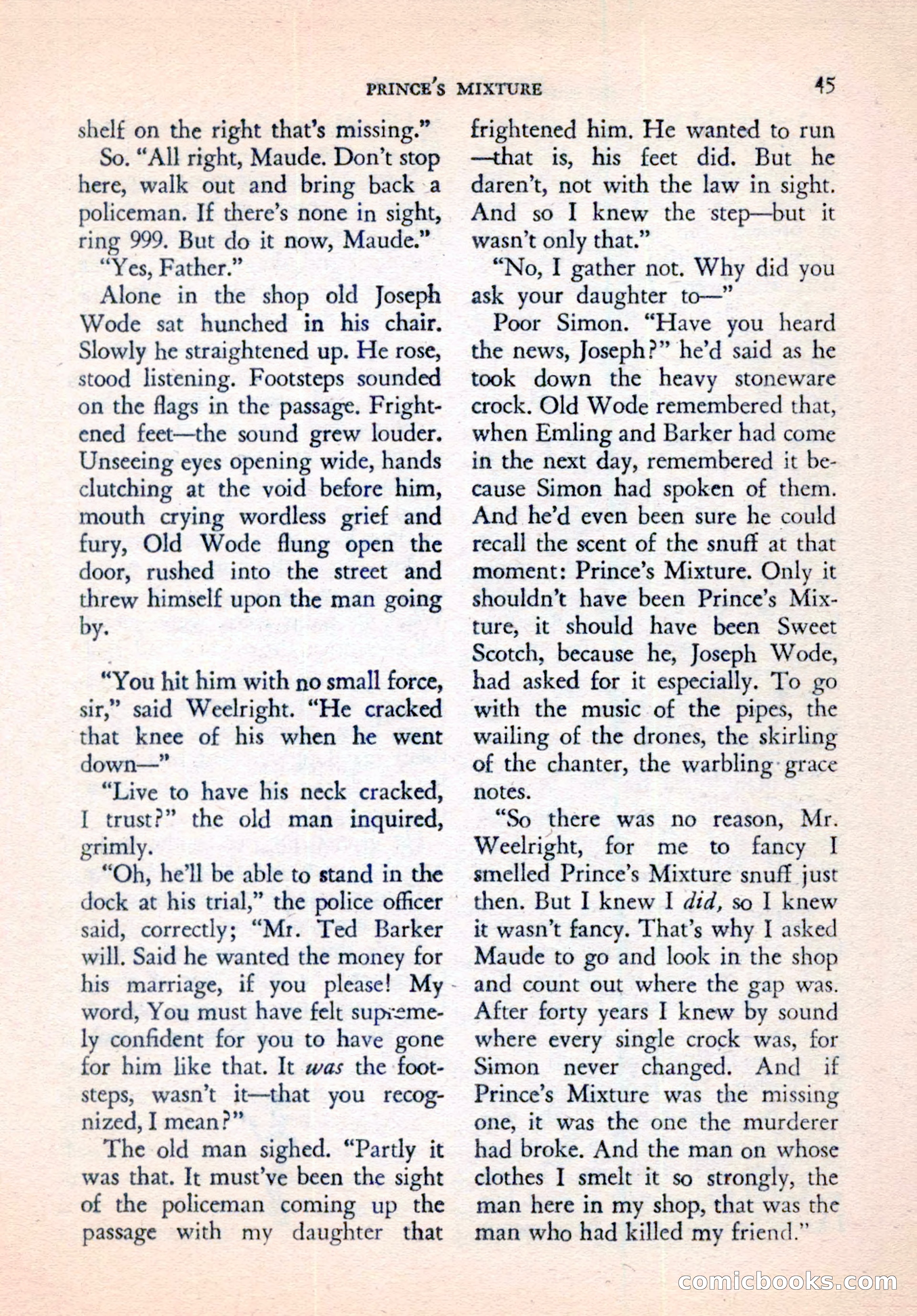 The Saint Mystery Magazine, September 1961 — page 47 of 132