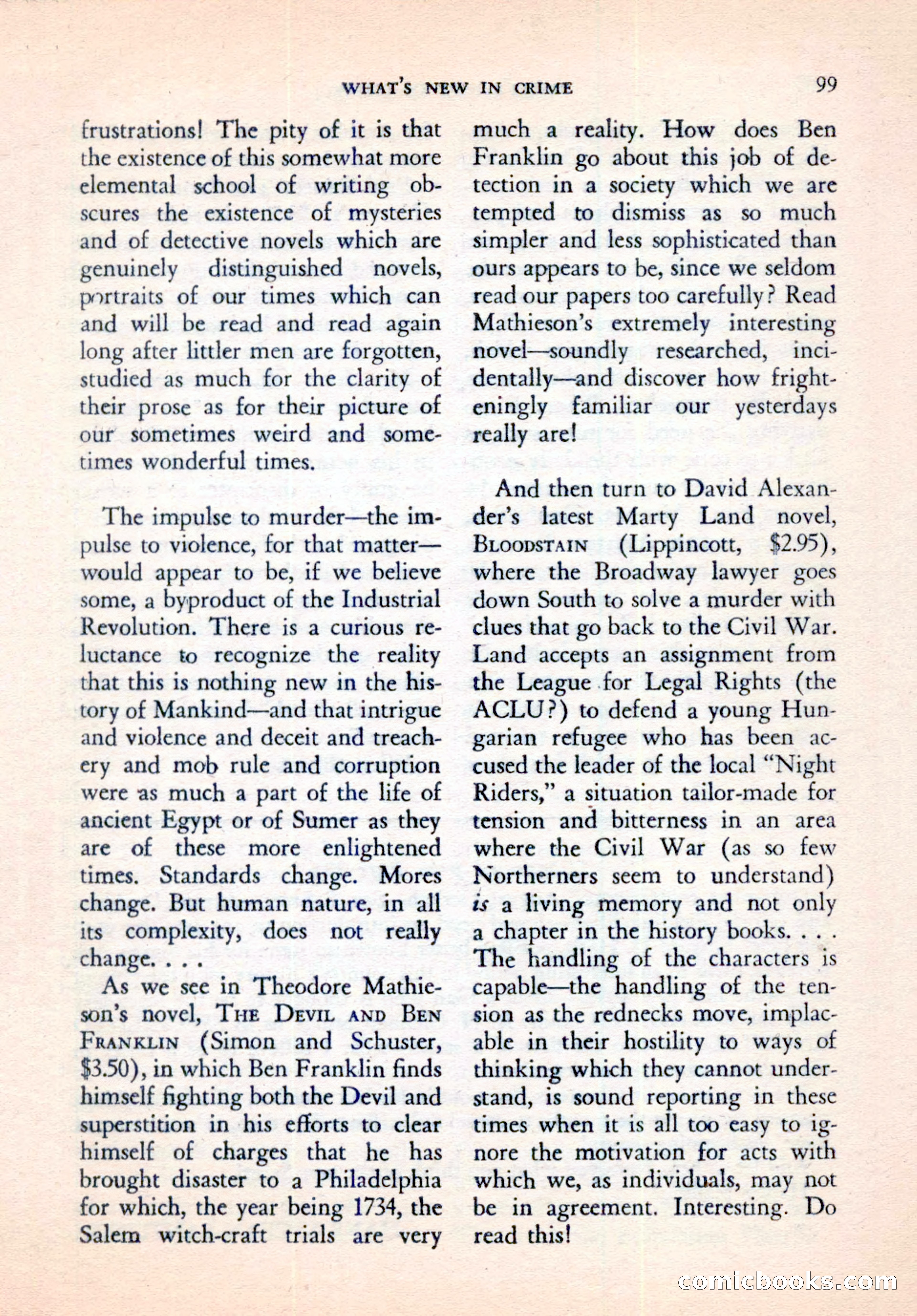 The Saint Mystery Magazine, September 1961 — page 101 of 132