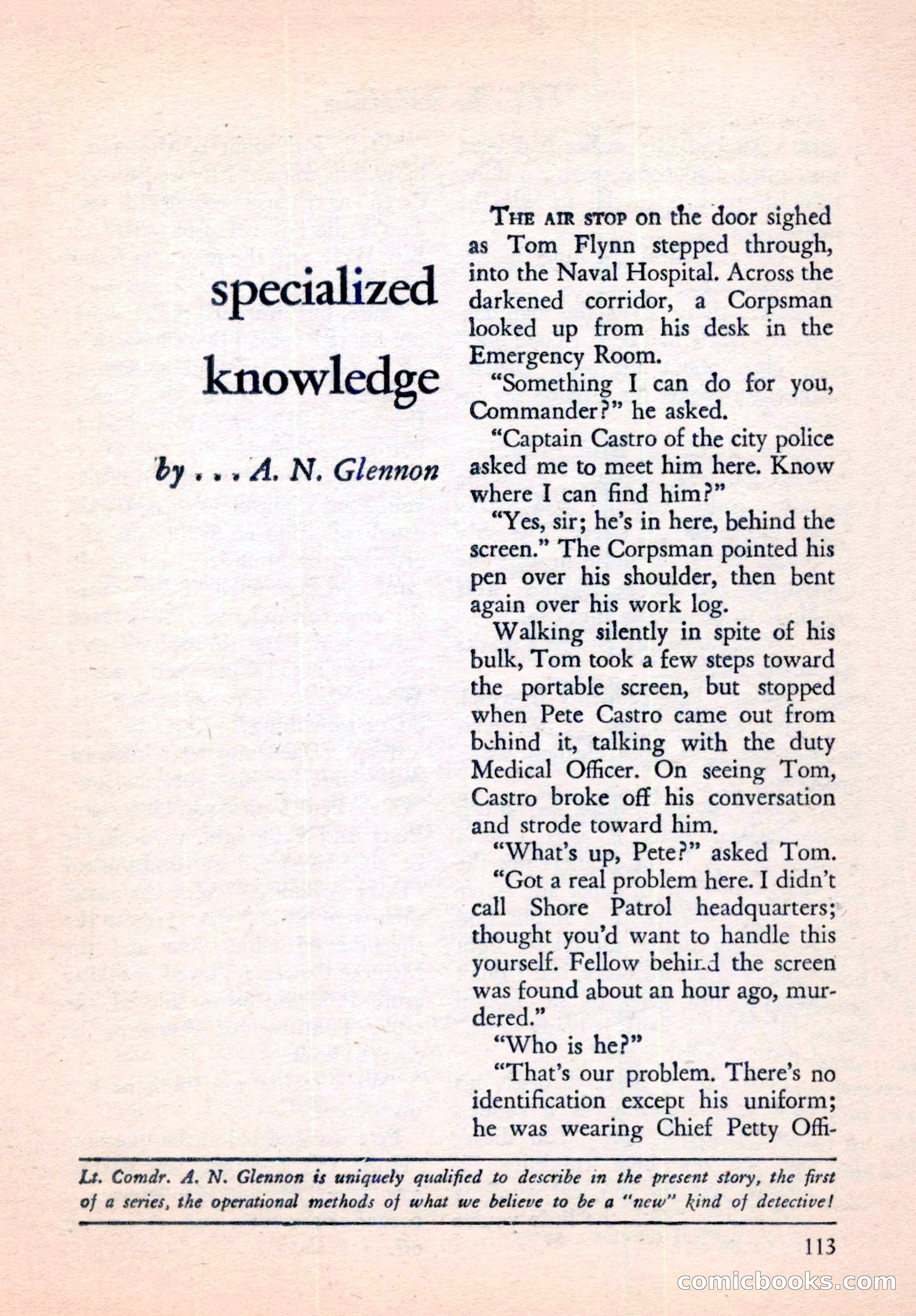 The Saint Mystery Magazine, September 1961 — page 115 of 132