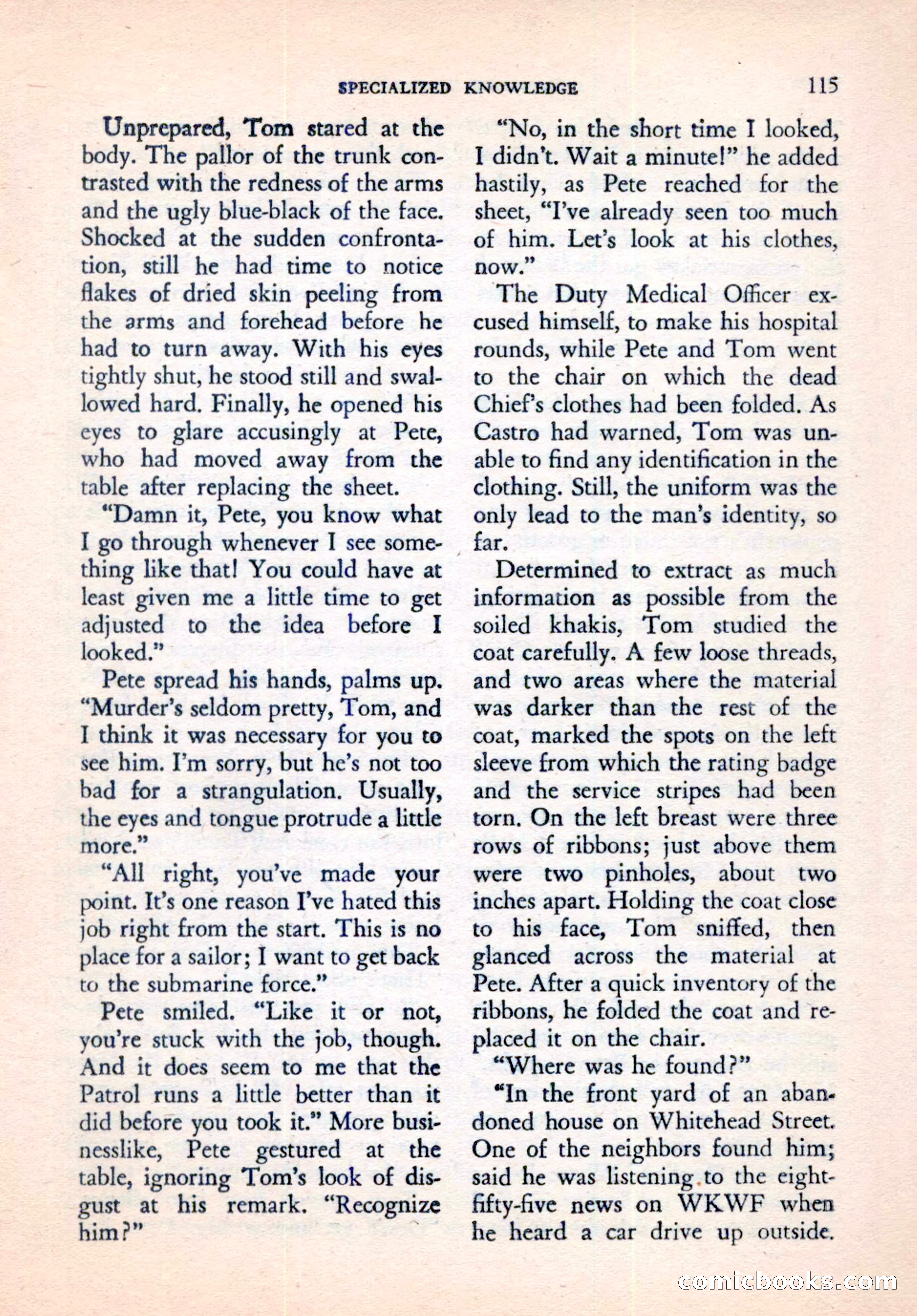 The Saint Mystery Magazine, September 1961 — page 117 of 132