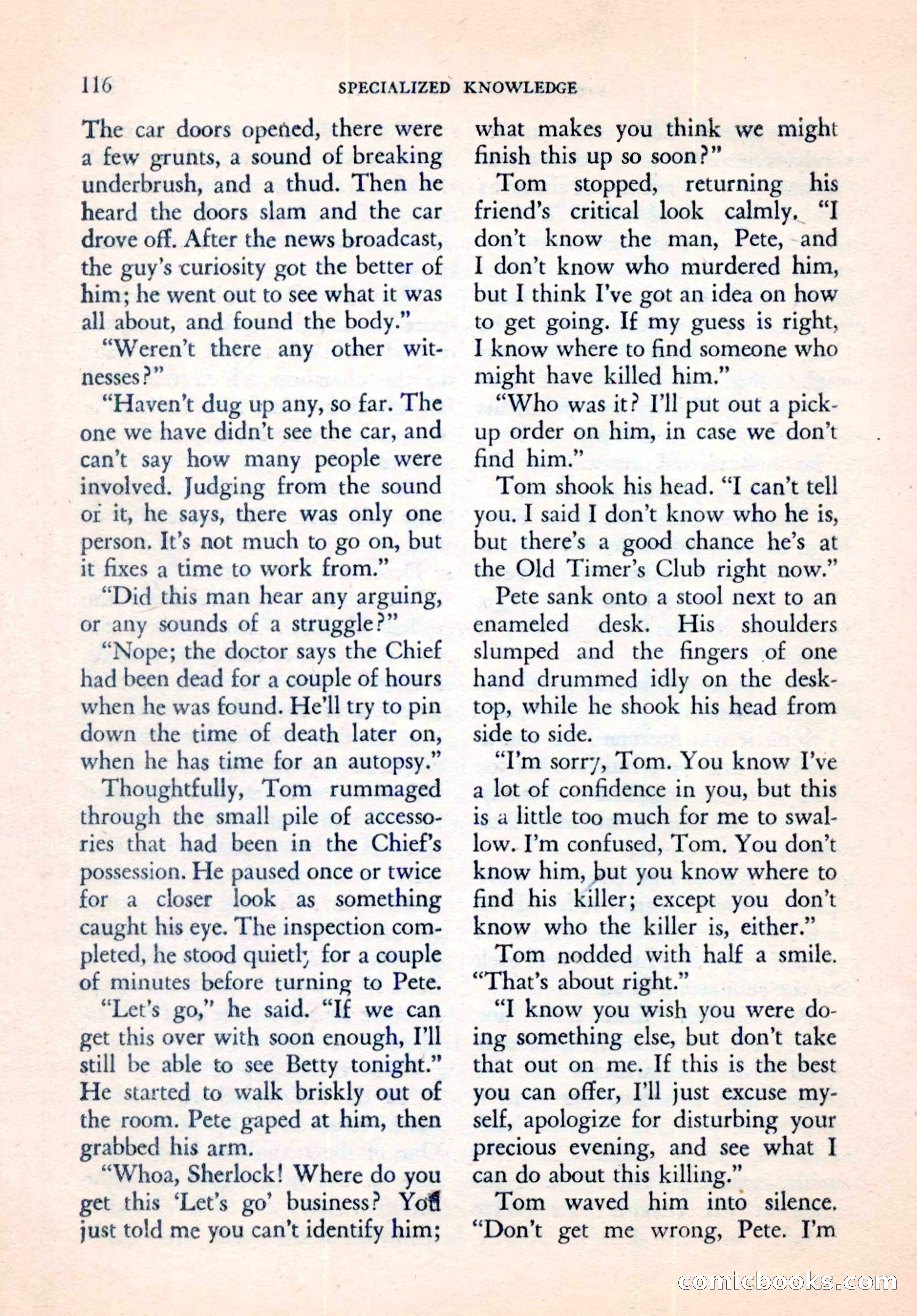 The Saint Mystery Magazine, September 1961 — page 118 of 132