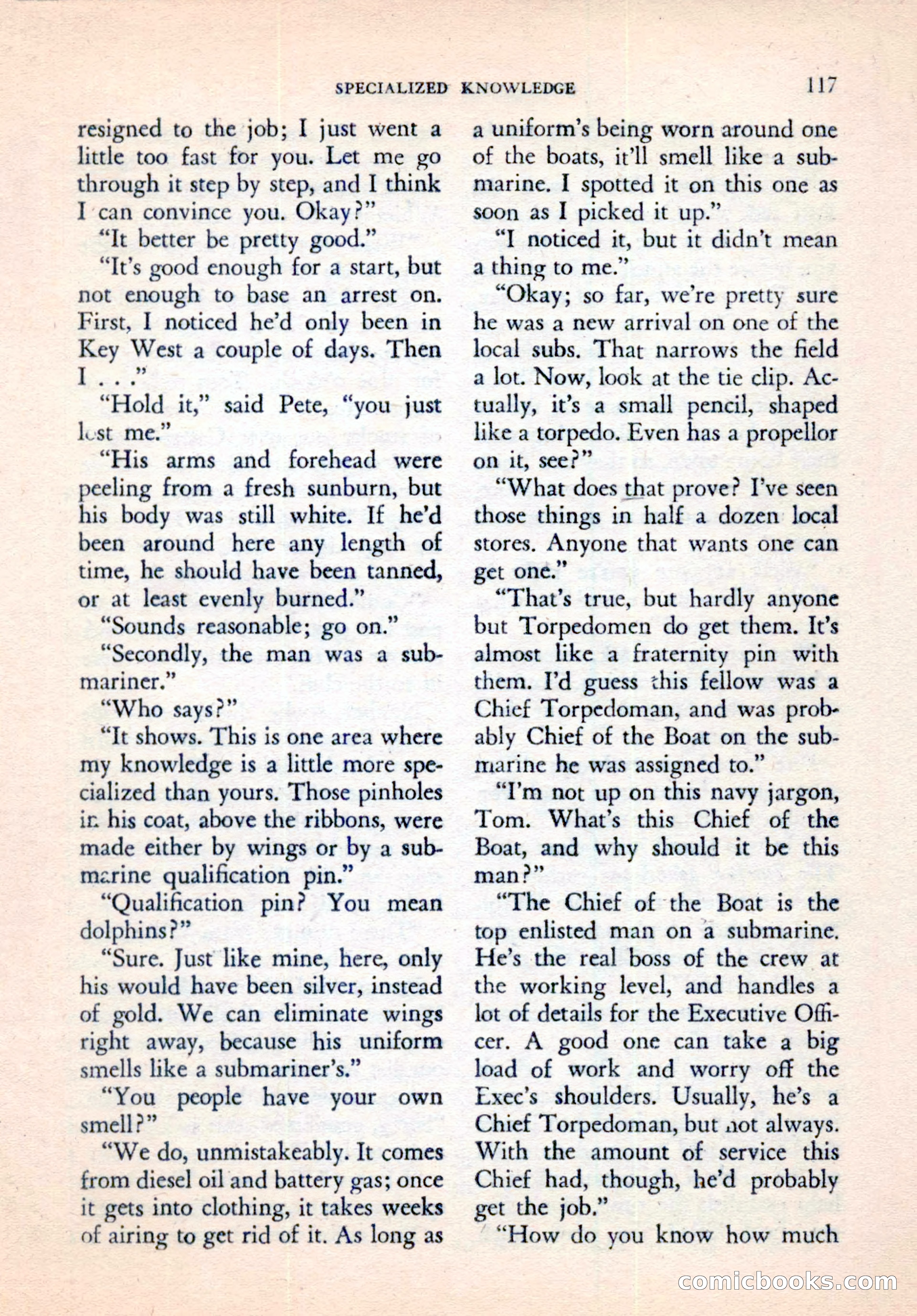 The Saint Mystery Magazine, September 1961 — page 119 of 132