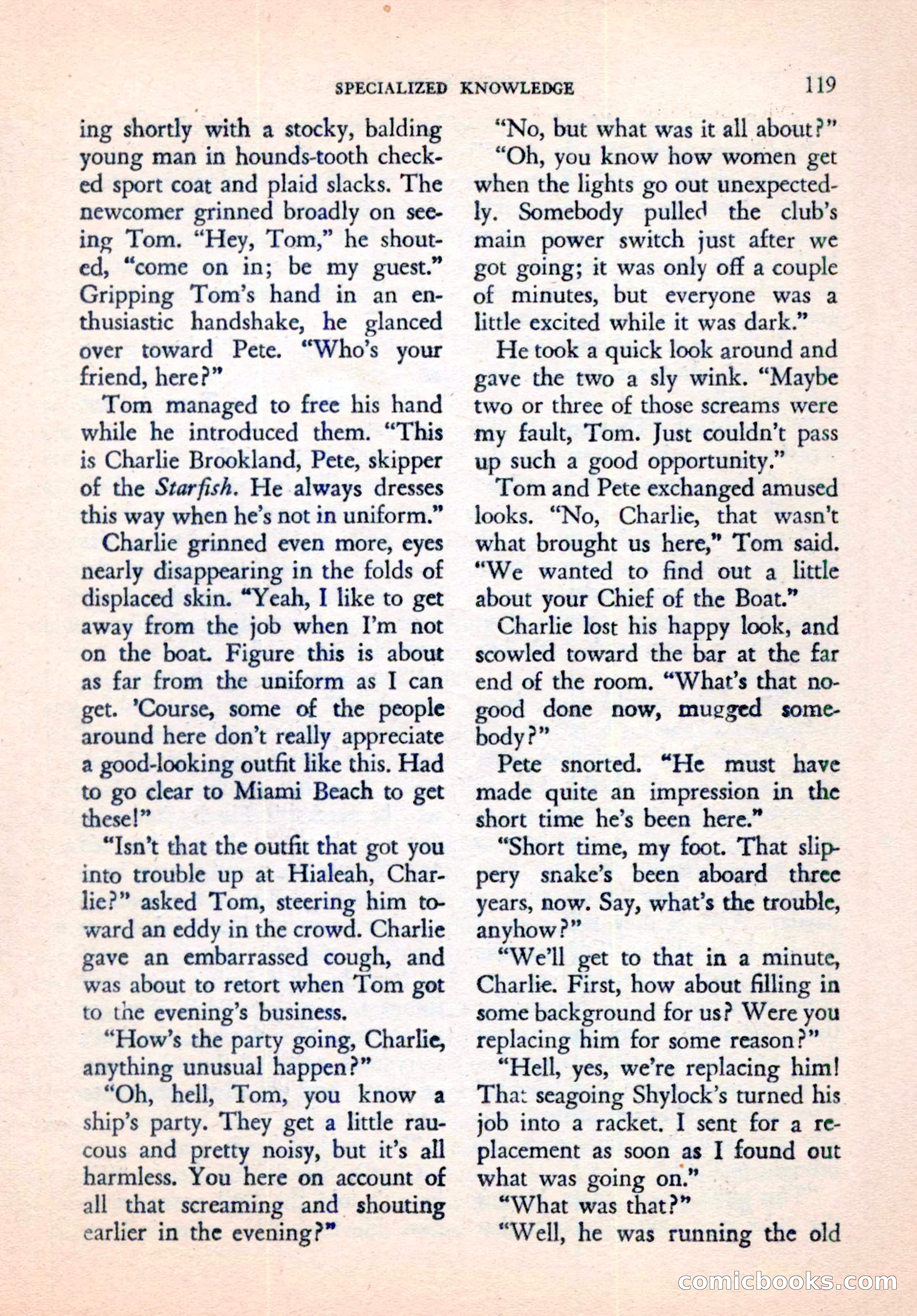 The Saint Mystery Magazine, September 1961 — page 121 of 132