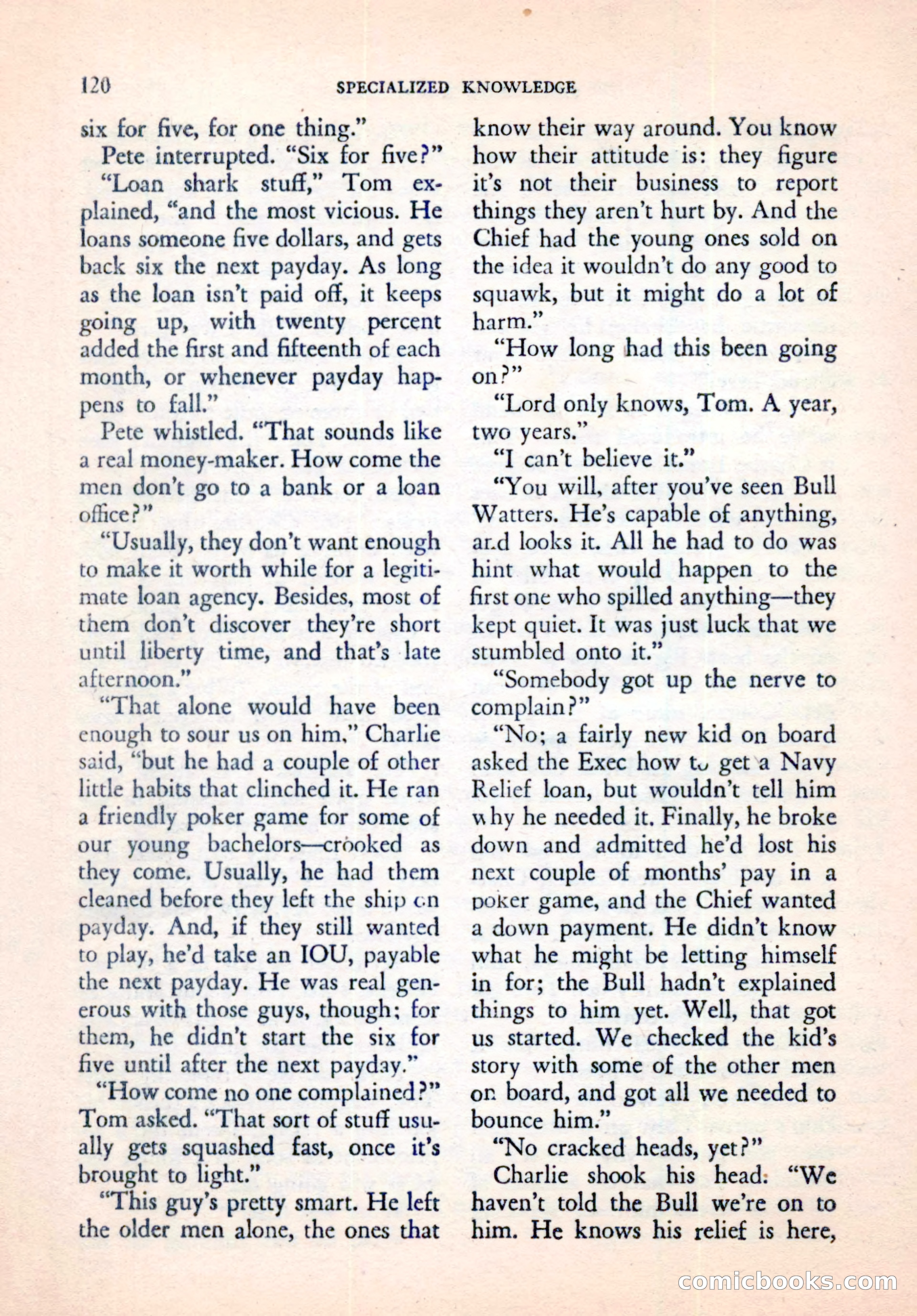 The Saint Mystery Magazine, September 1961 — page 122 of 132