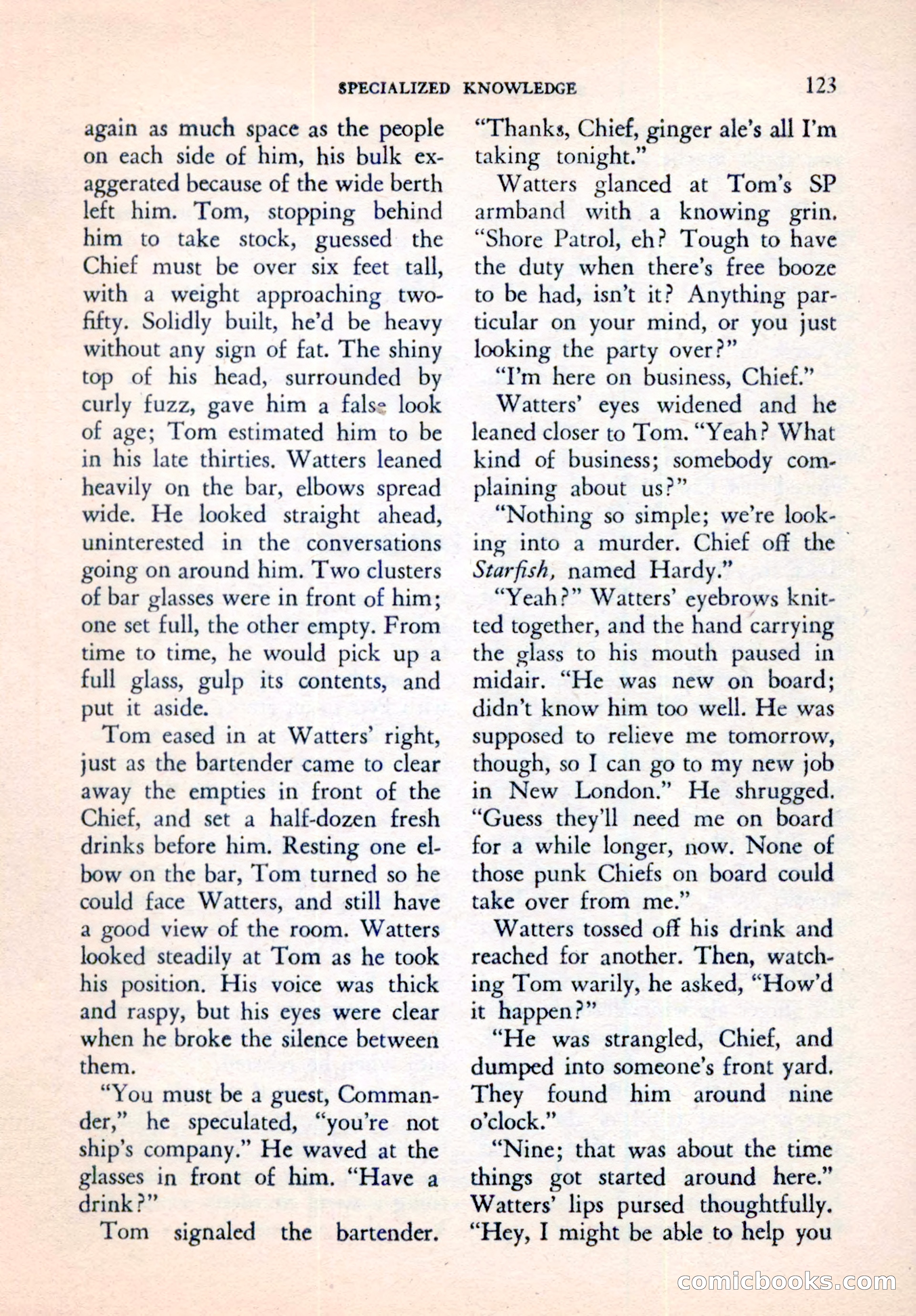 The Saint Mystery Magazine, September 1961 — page 125 of 132