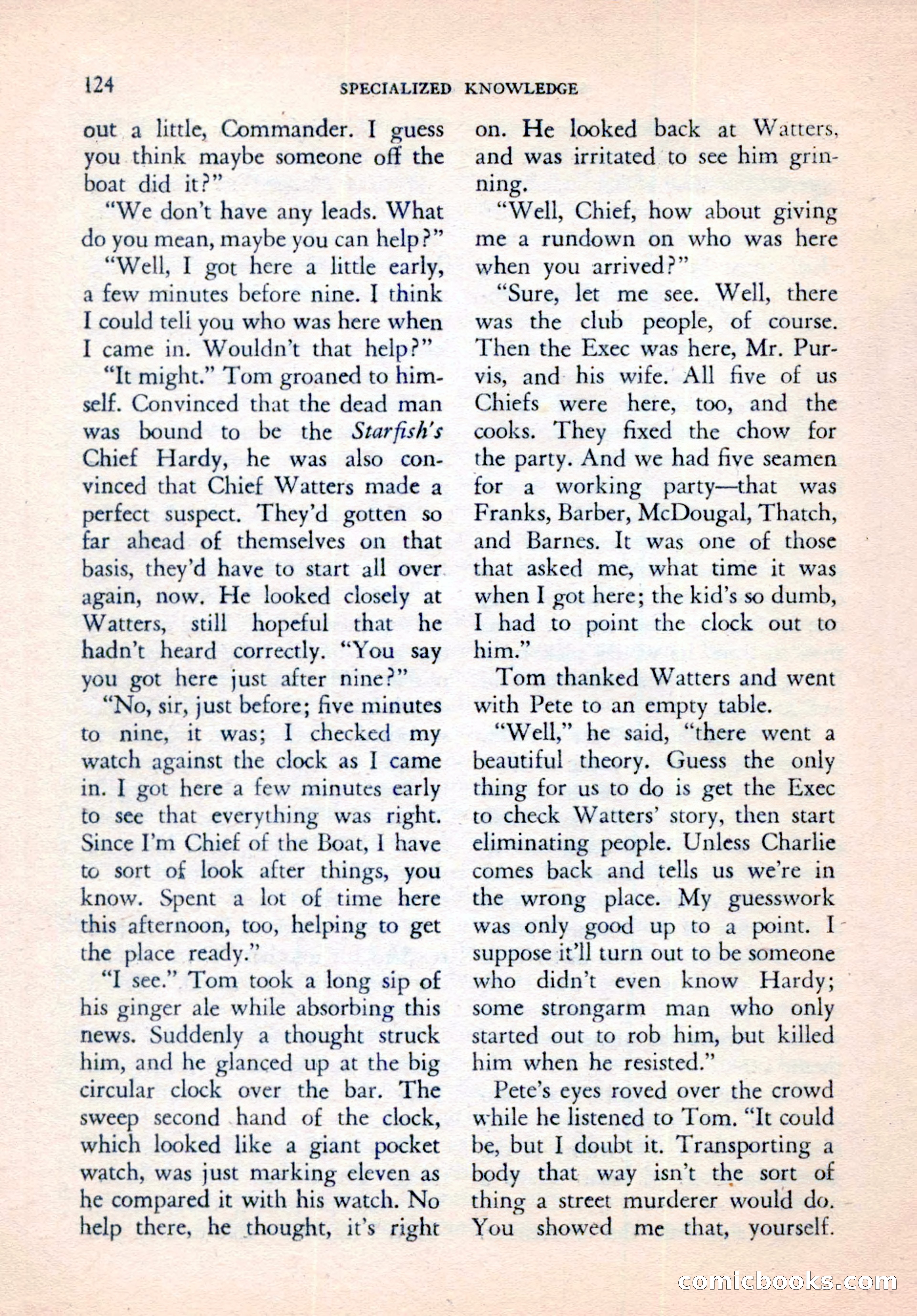 The Saint Mystery Magazine, September 1961 — page 126 of 132