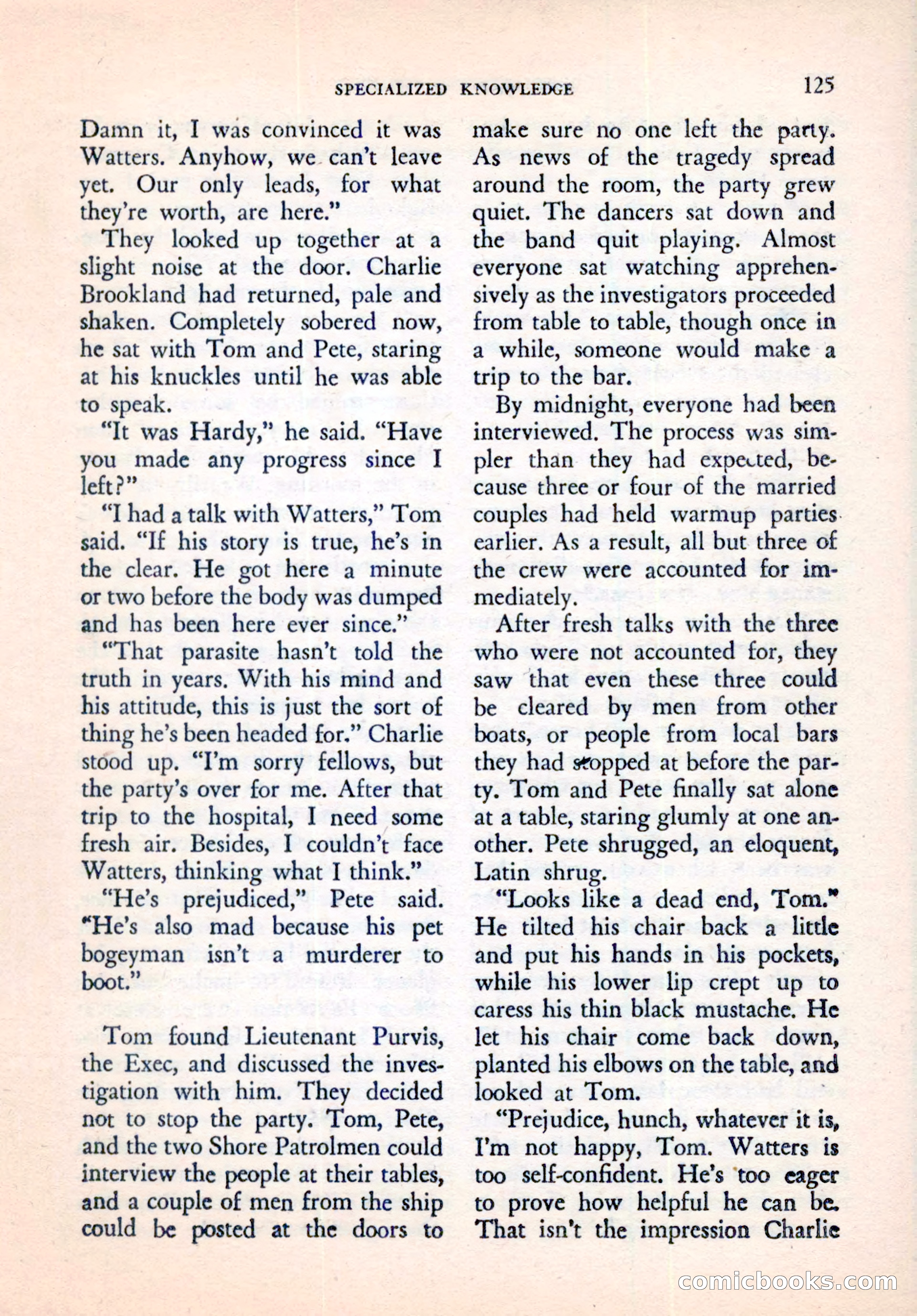 The Saint Mystery Magazine, September 1961 — page 127 of 132