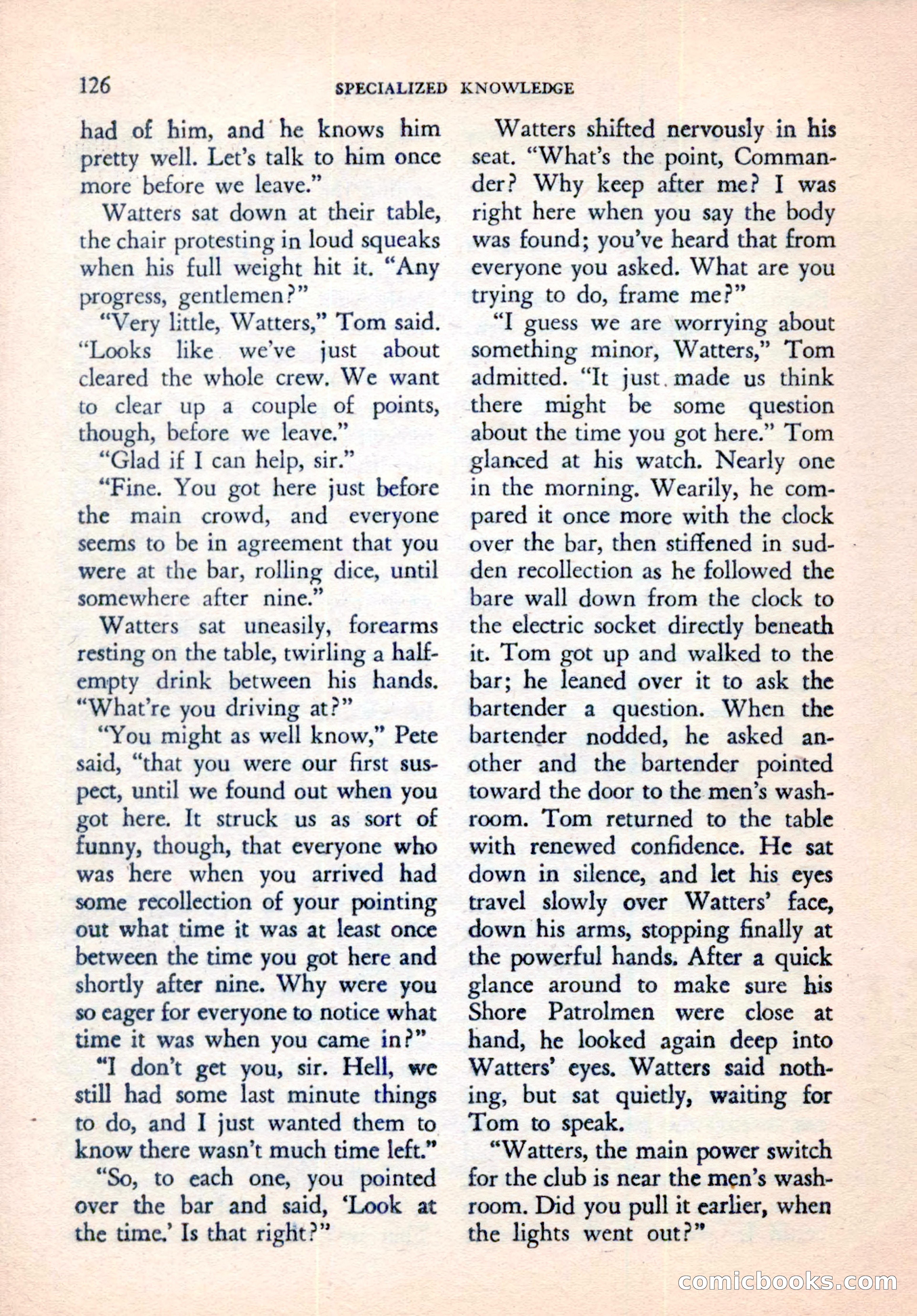 The Saint Mystery Magazine, September 1961 — page 128 of 132