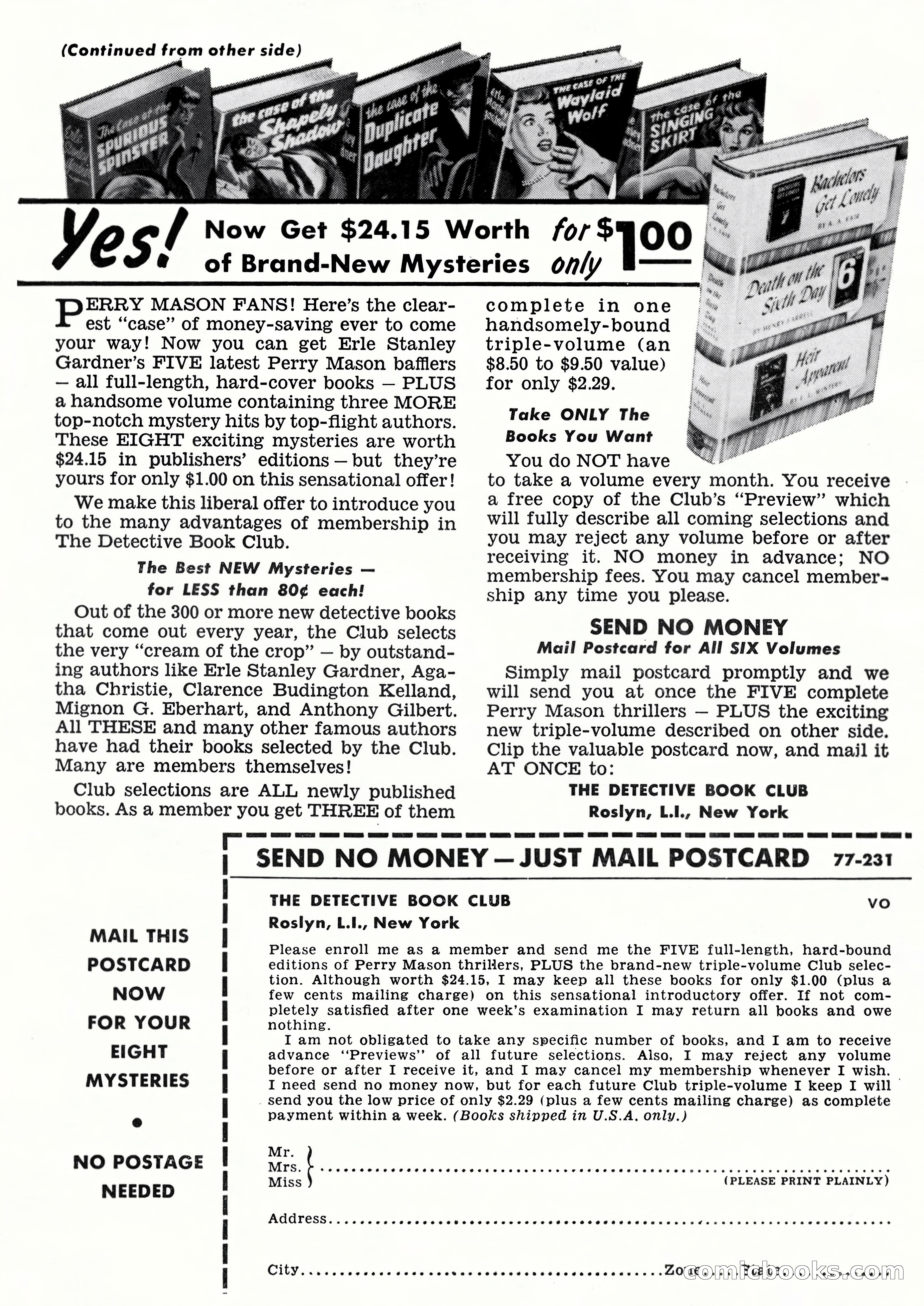 The Saint Mystery Magazine, September 1961 — page 131 of 132