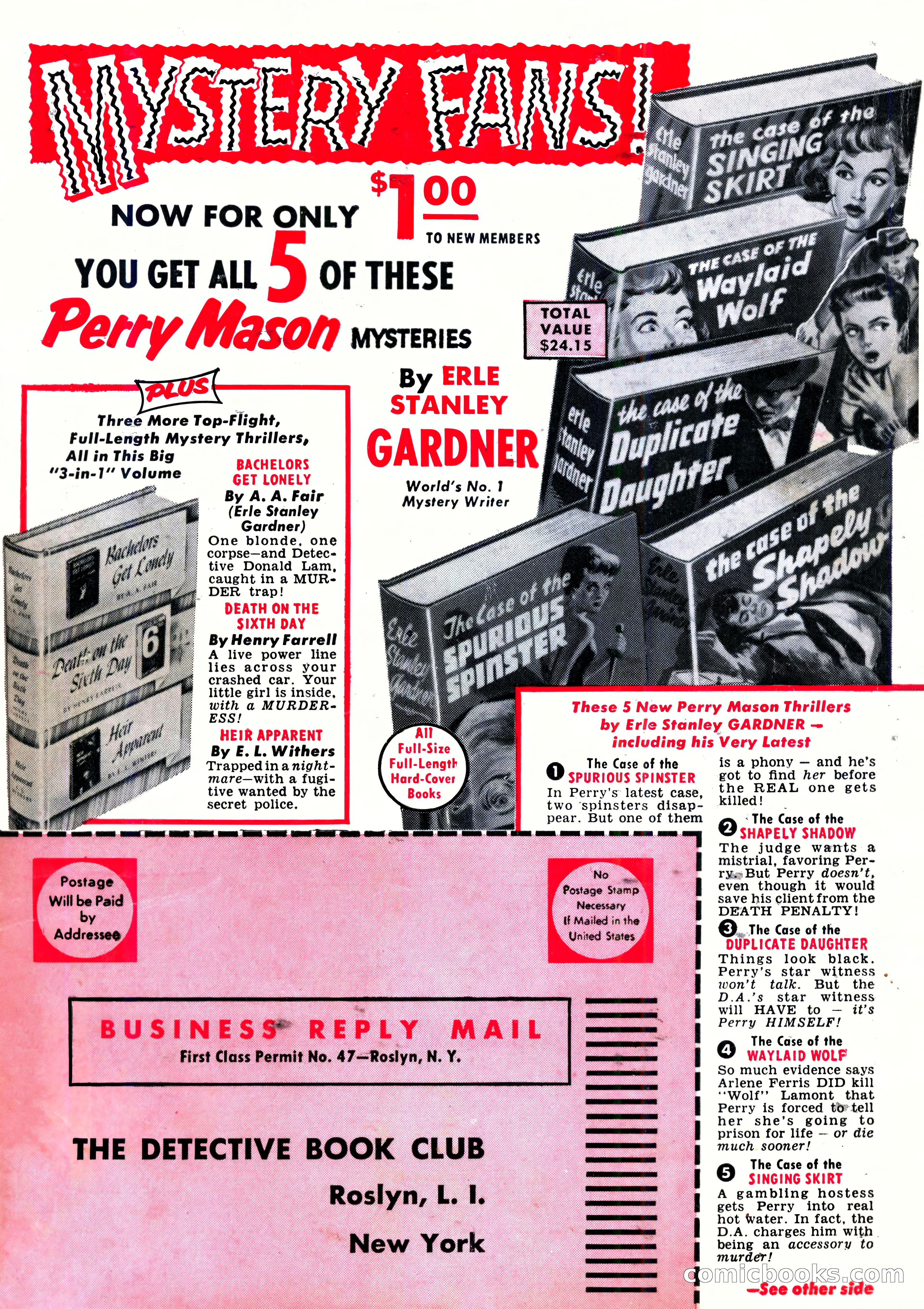 The Saint Mystery Magazine, September 1961 — page 132 of 132