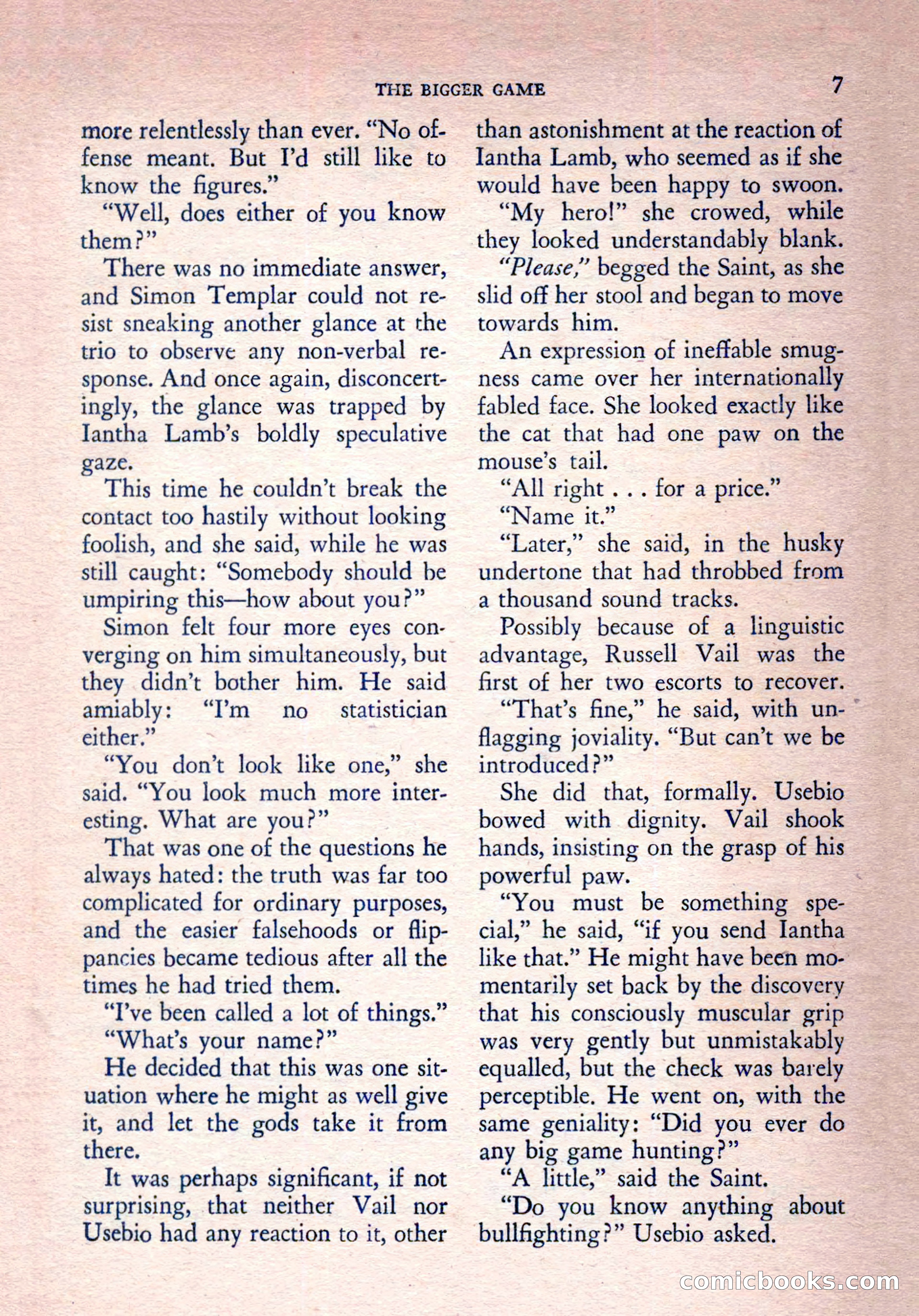 The Saint Mystery Magazine, Vol. 15, No. 2 — page 9 of 132