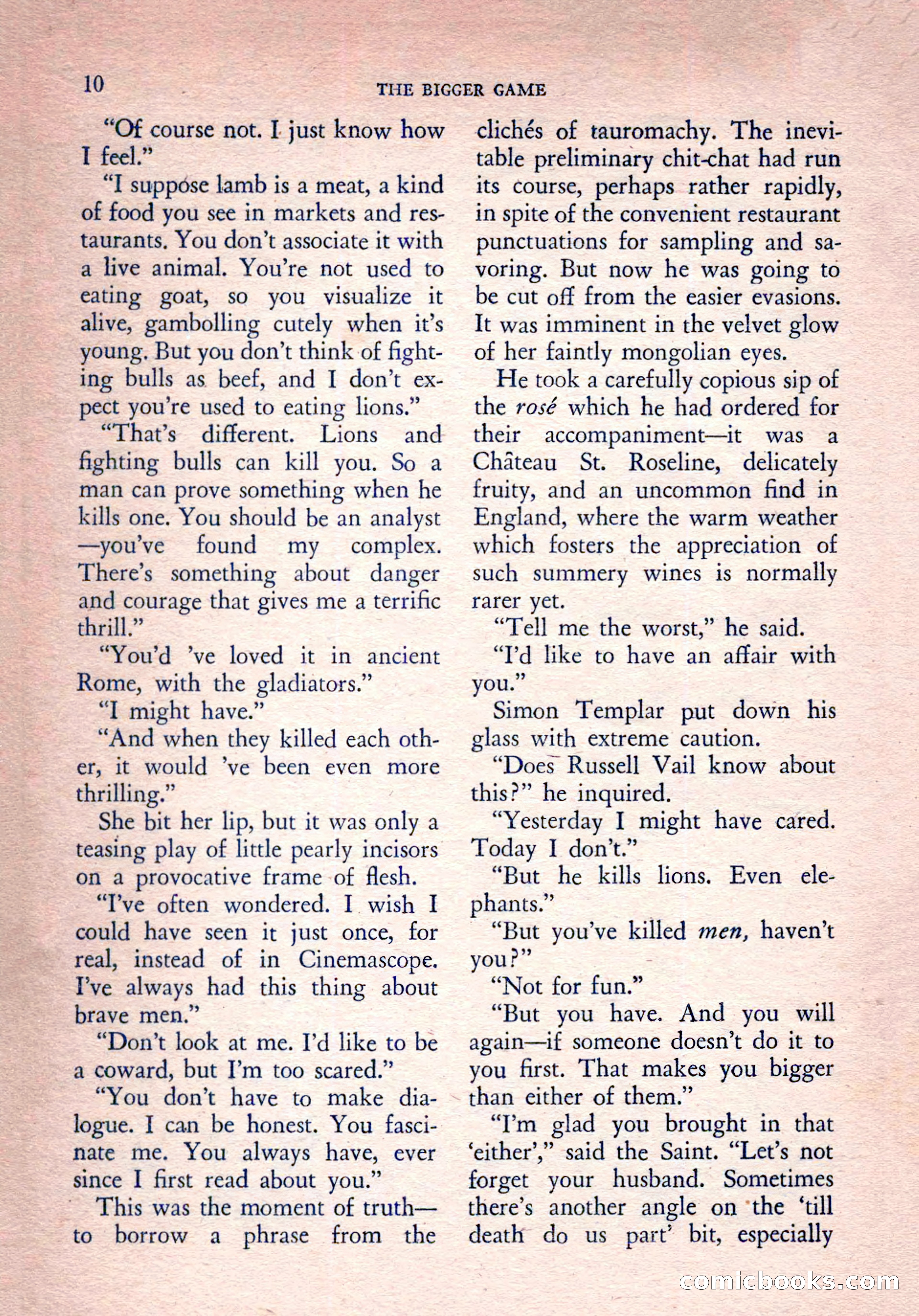 The Saint Mystery Magazine, Vol. 15, No. 2 — page 12 of 132