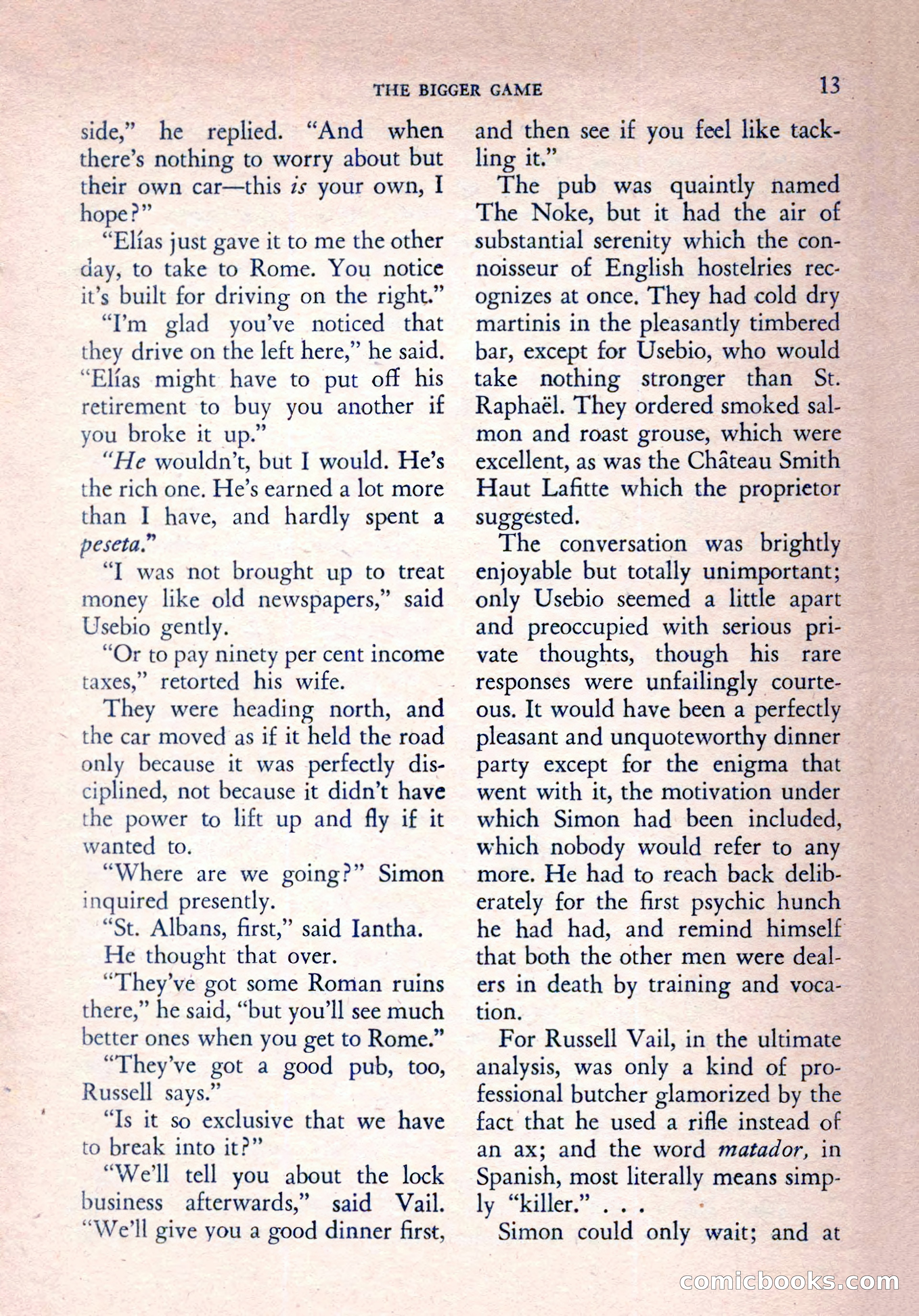 The Saint Mystery Magazine, Vol. 15, No. 2 — page 15 of 132