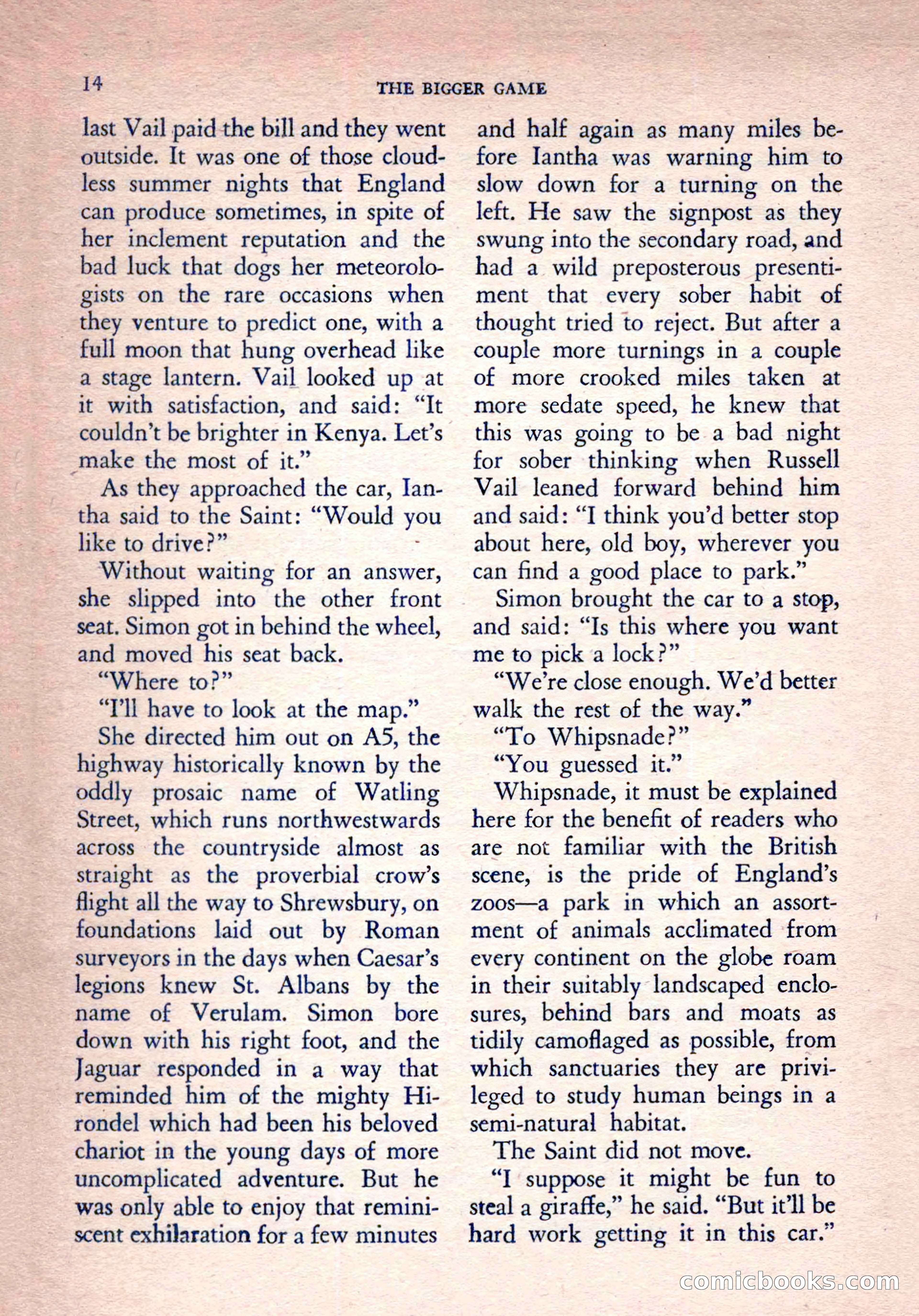 The Saint Mystery Magazine, Vol. 15, No. 2 — page 16 of 132