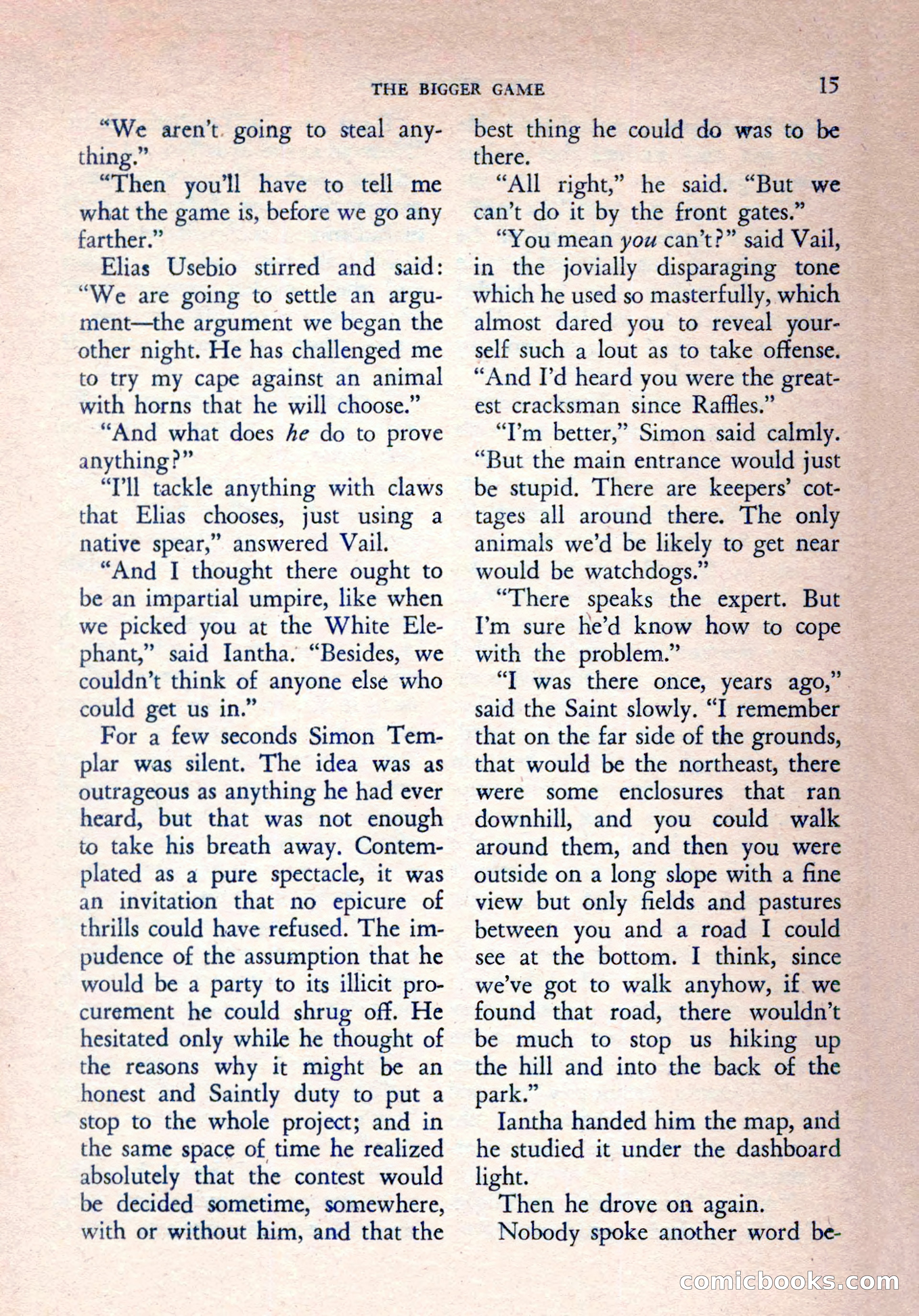 The Saint Mystery Magazine, Vol. 15, No. 2 — page 17 of 132