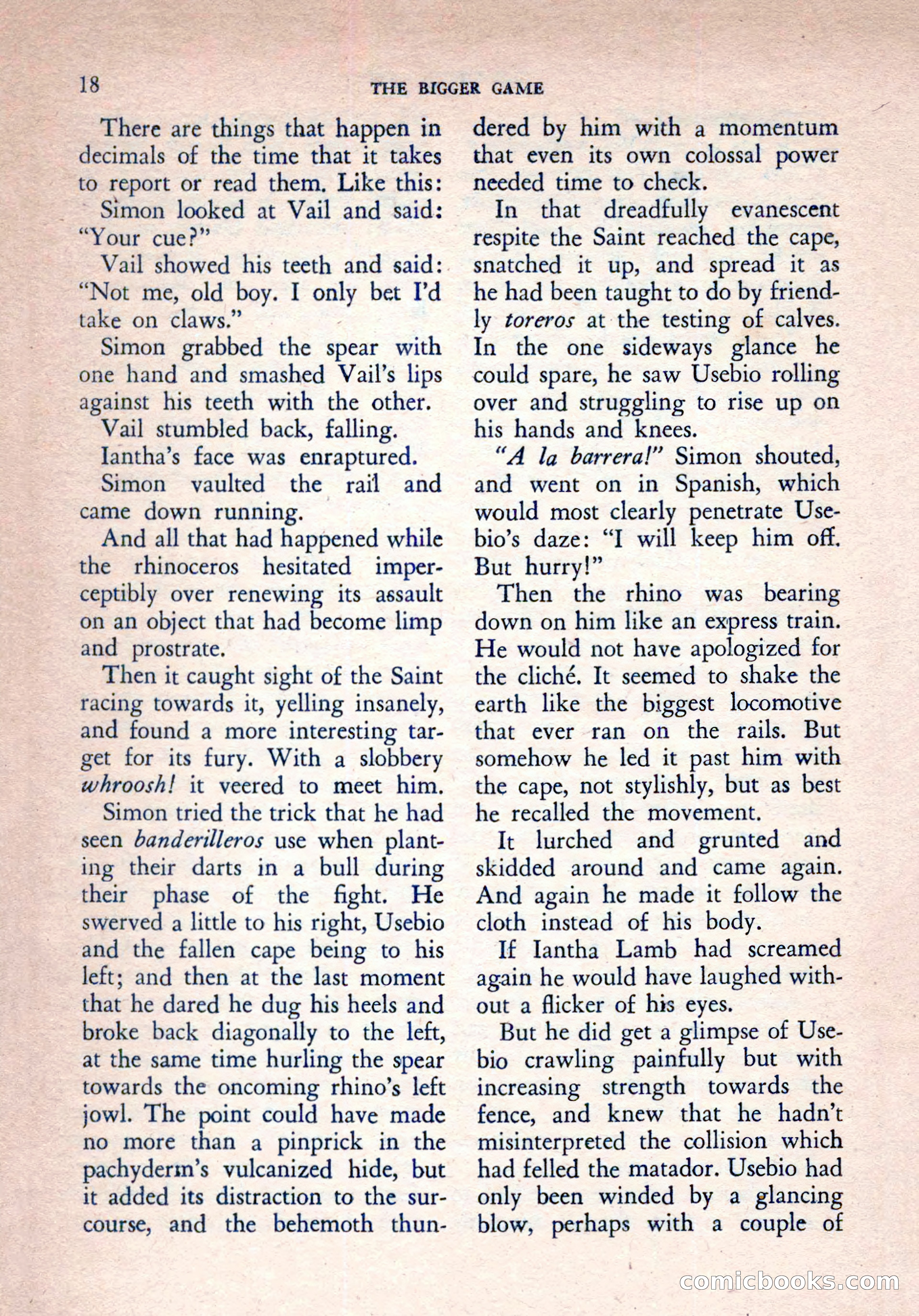 The Saint Mystery Magazine, Vol. 15, No. 2 — page 20 of 132