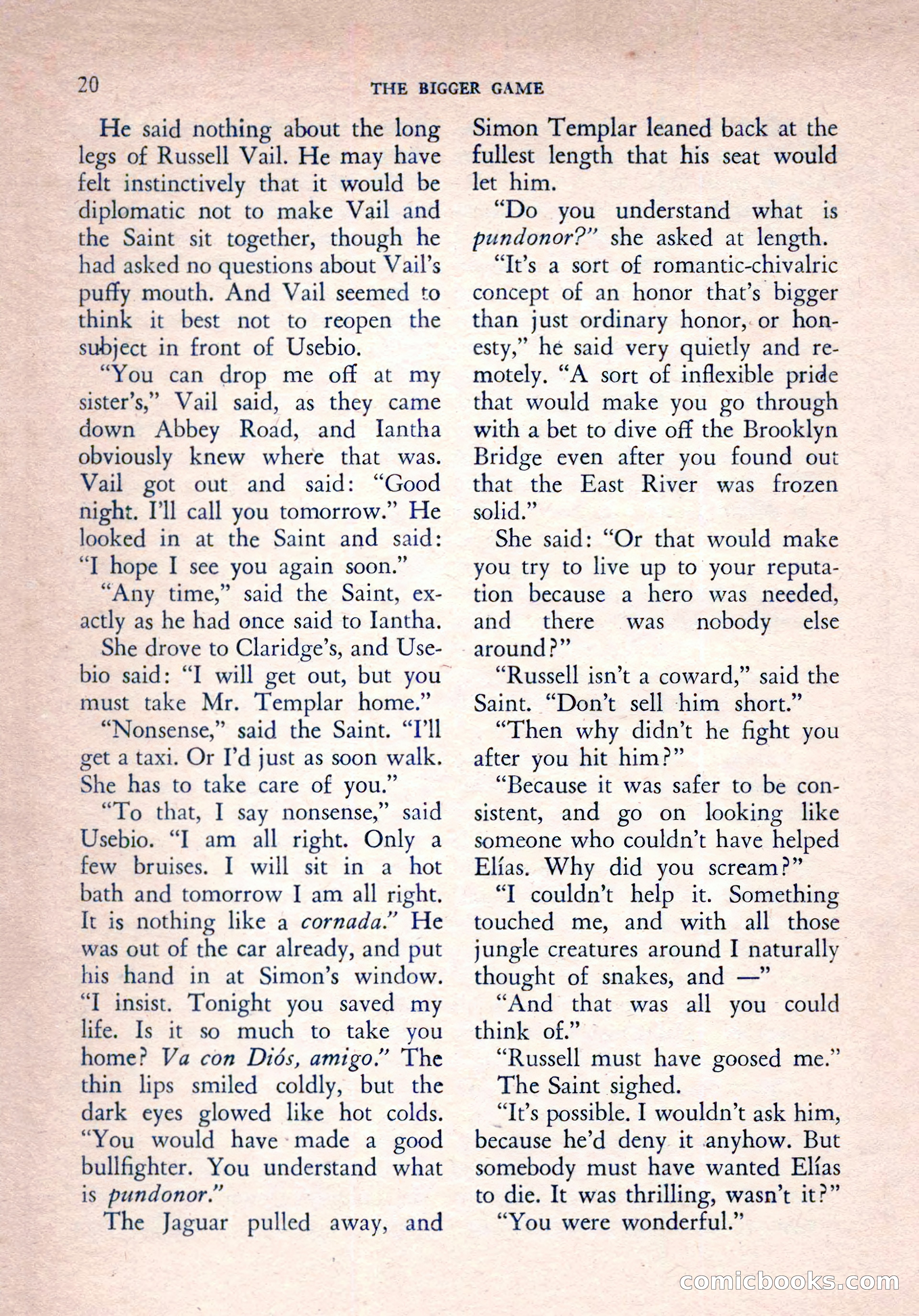 The Saint Mystery Magazine, Vol. 15, No. 2 — page 22 of 132