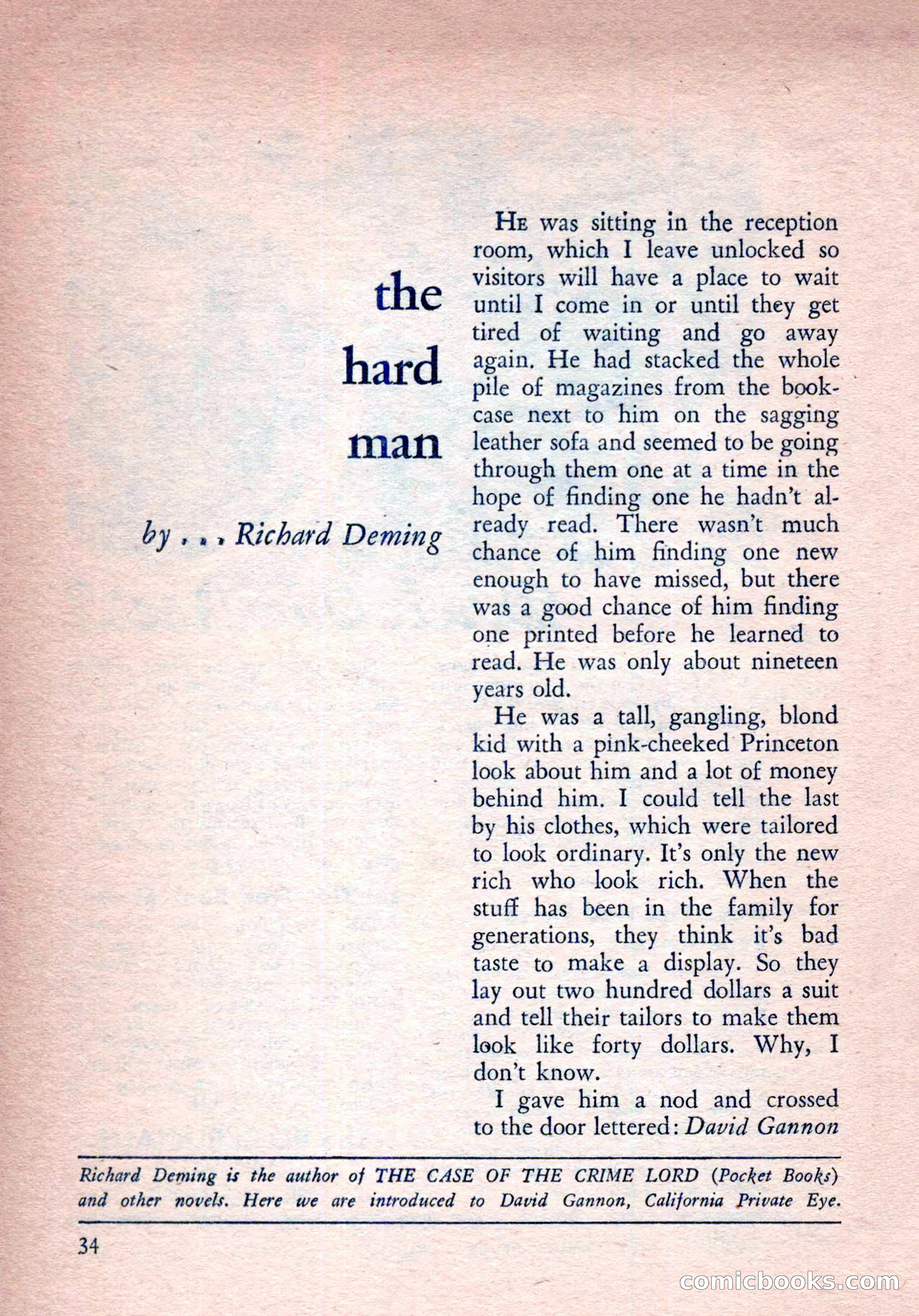 The Saint Mystery Magazine, Vol. 15, No. 2 — page 36 of 132