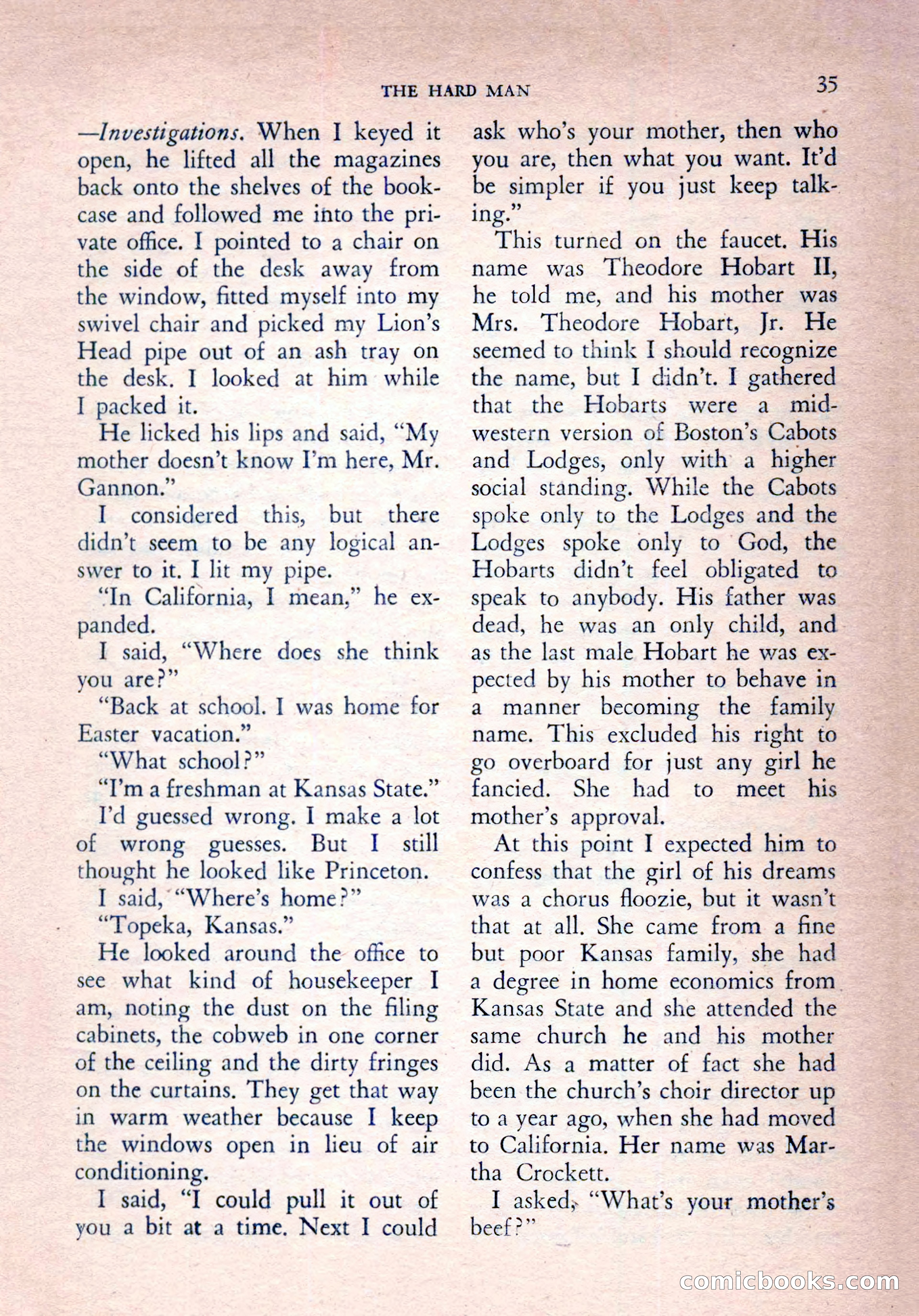 The Saint Mystery Magazine, Vol. 15, No. 2 — page 37 of 132