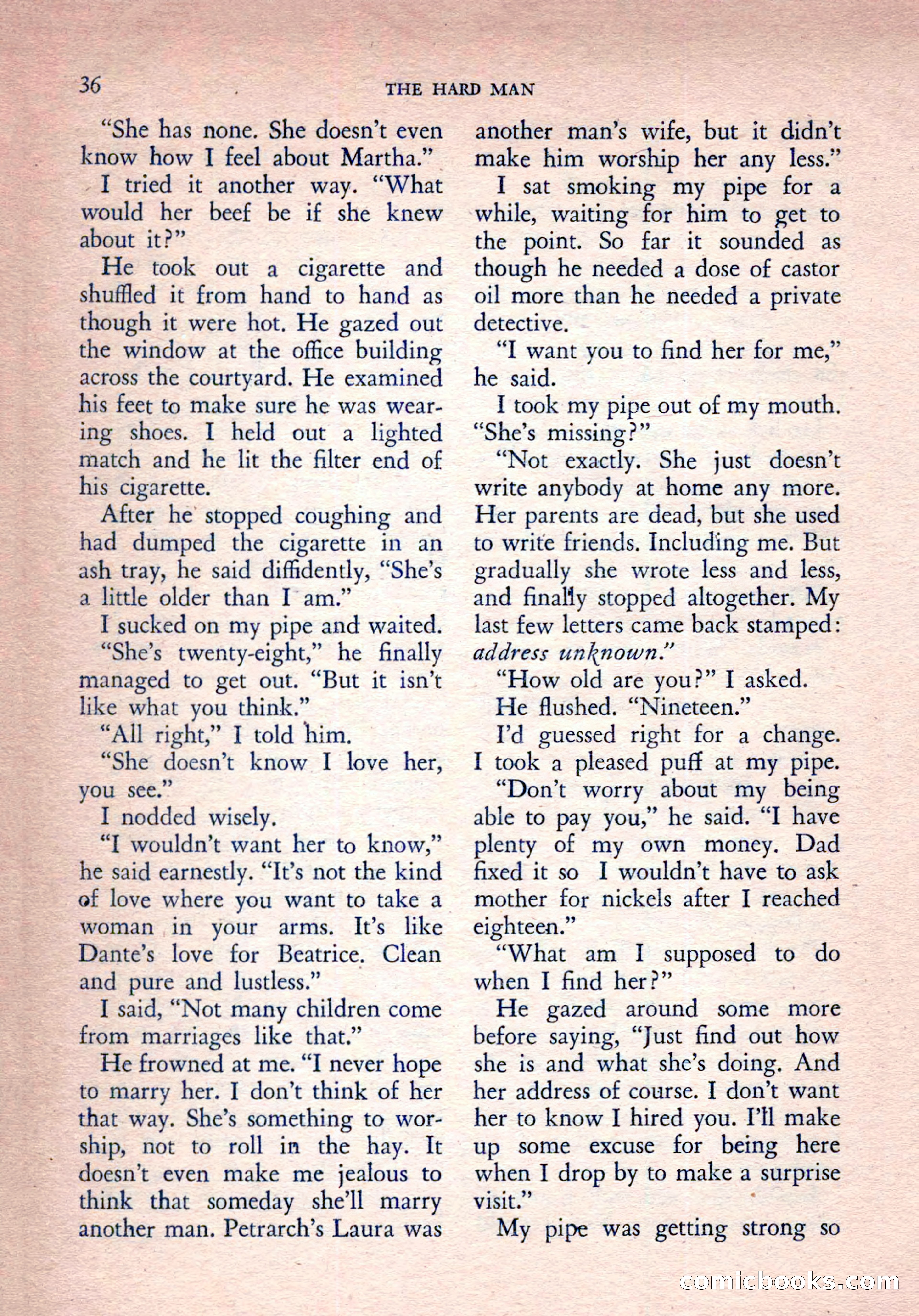 The Saint Mystery Magazine, Vol. 15, No. 2 — page 38 of 132