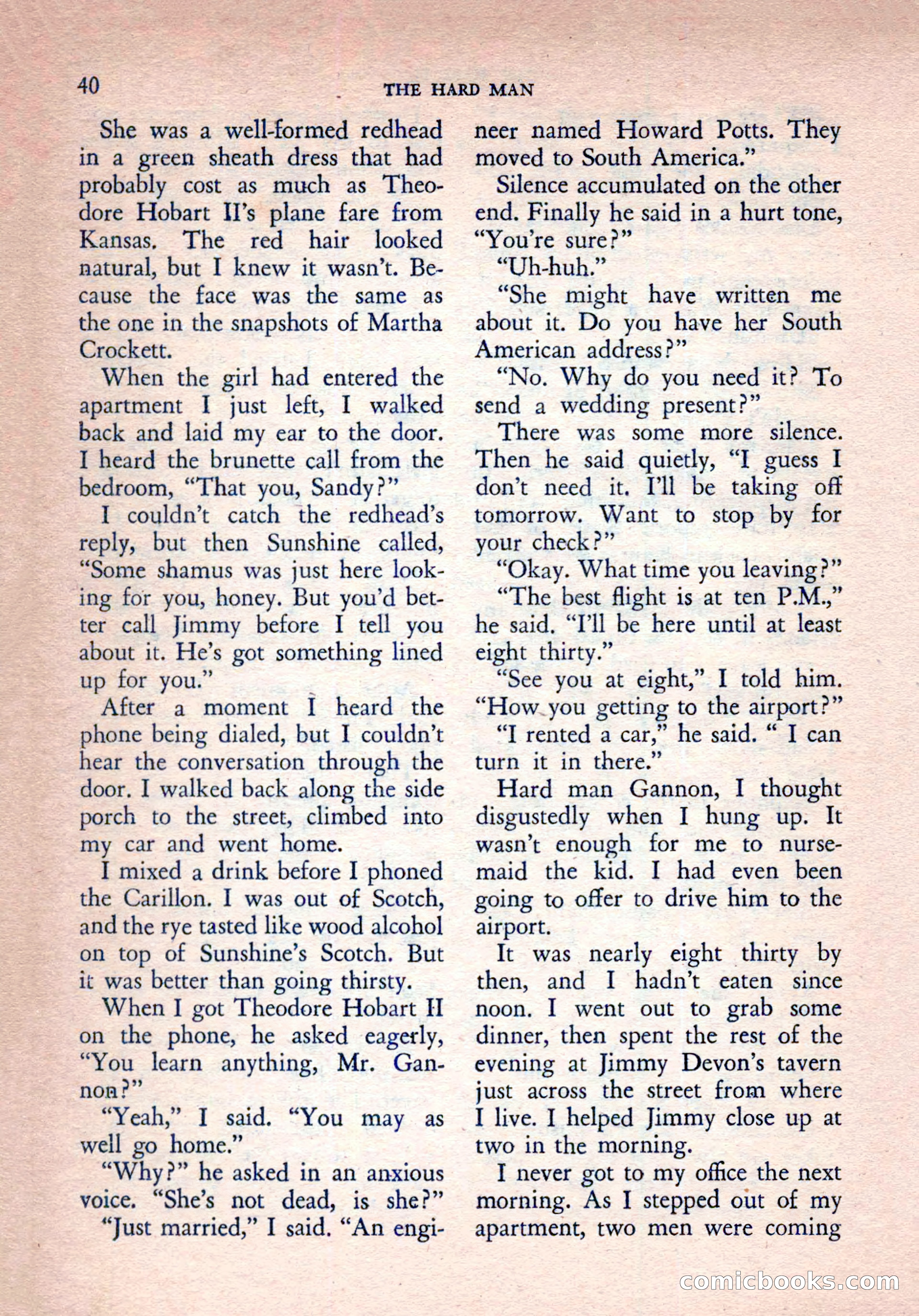 The Saint Mystery Magazine, Vol. 15, No. 2 — page 42 of 132