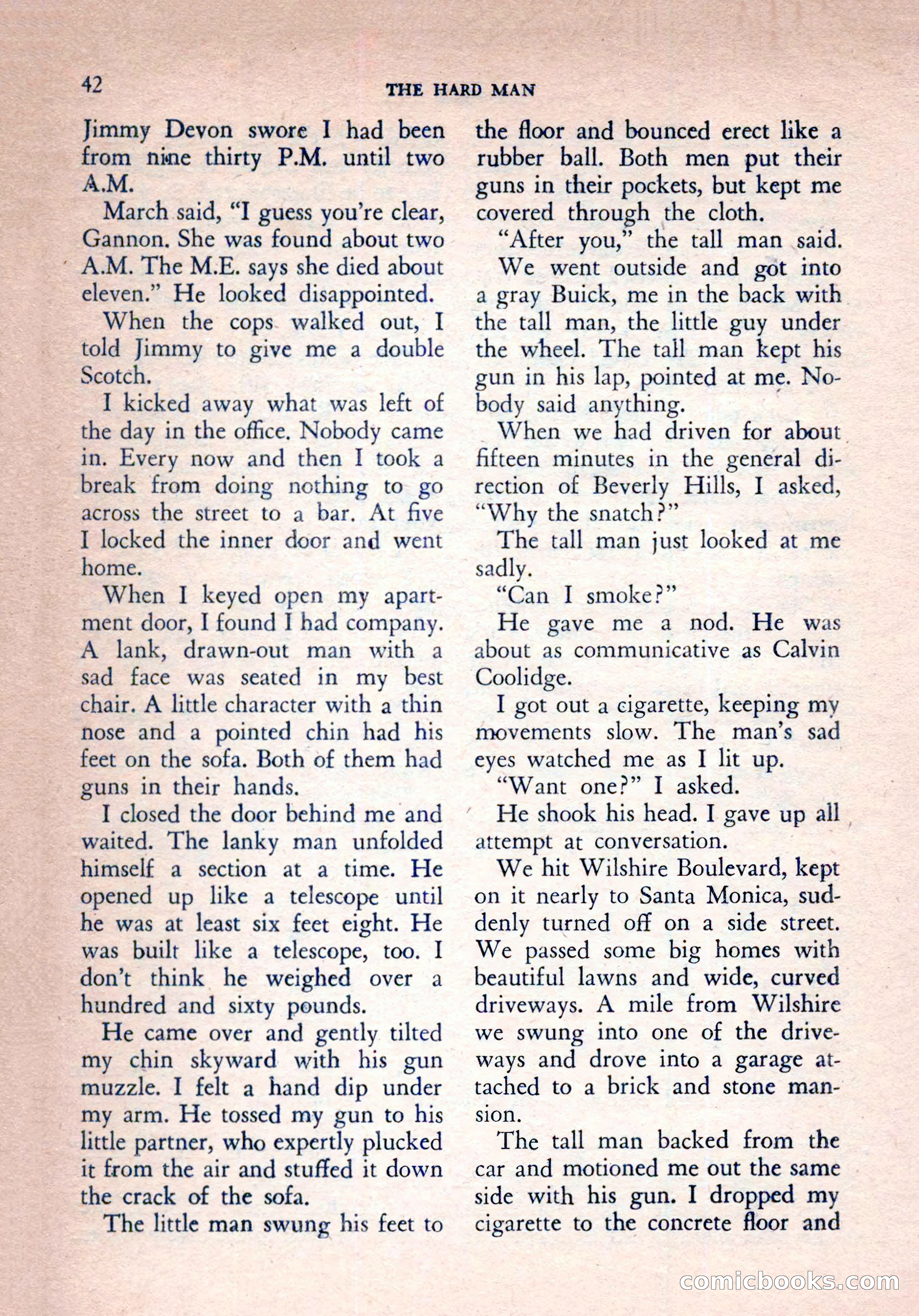 The Saint Mystery Magazine, Vol. 15, No. 2 — page 44 of 132