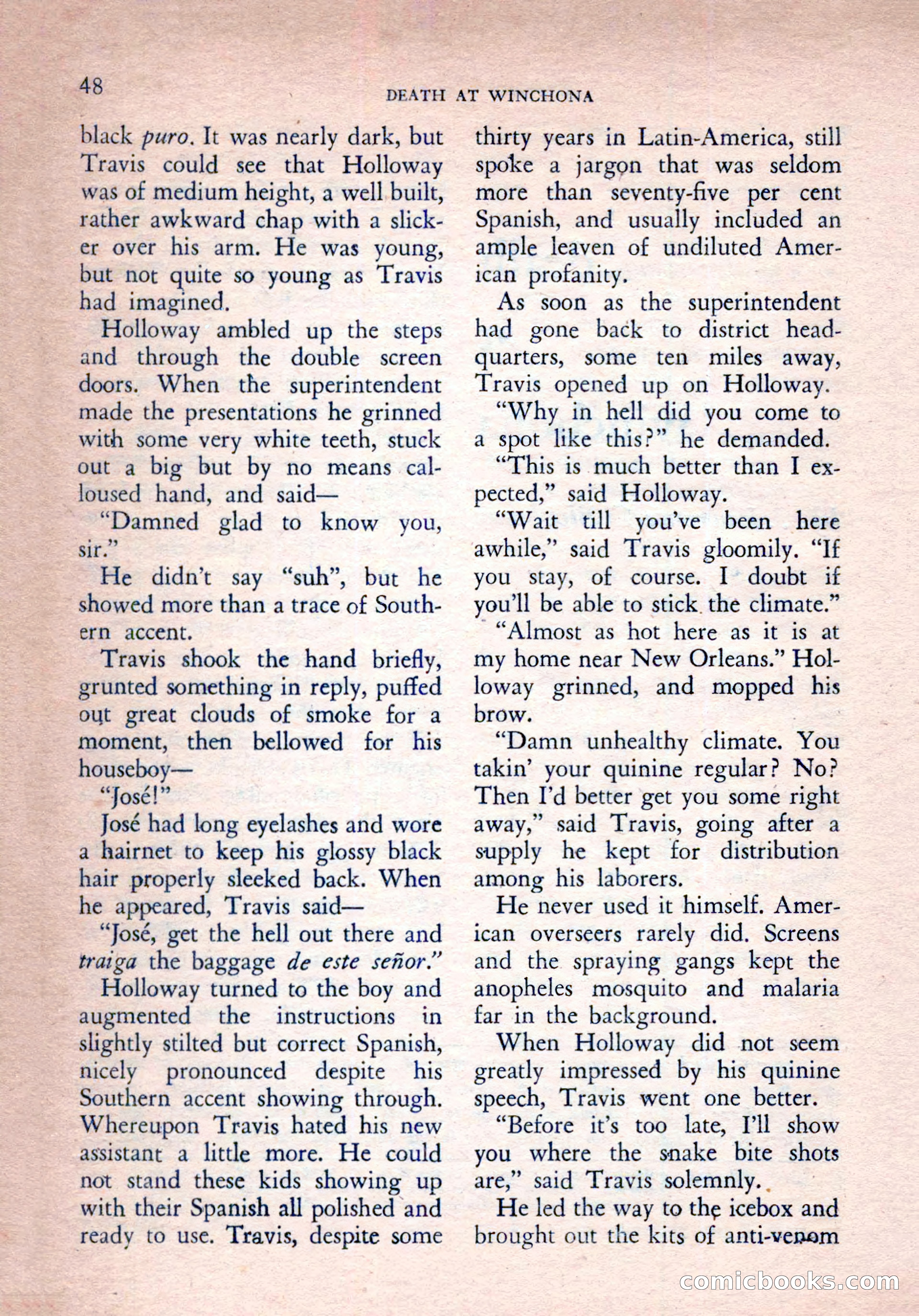 The Saint Mystery Magazine, Vol. 15, No. 2 — page 50 of 132