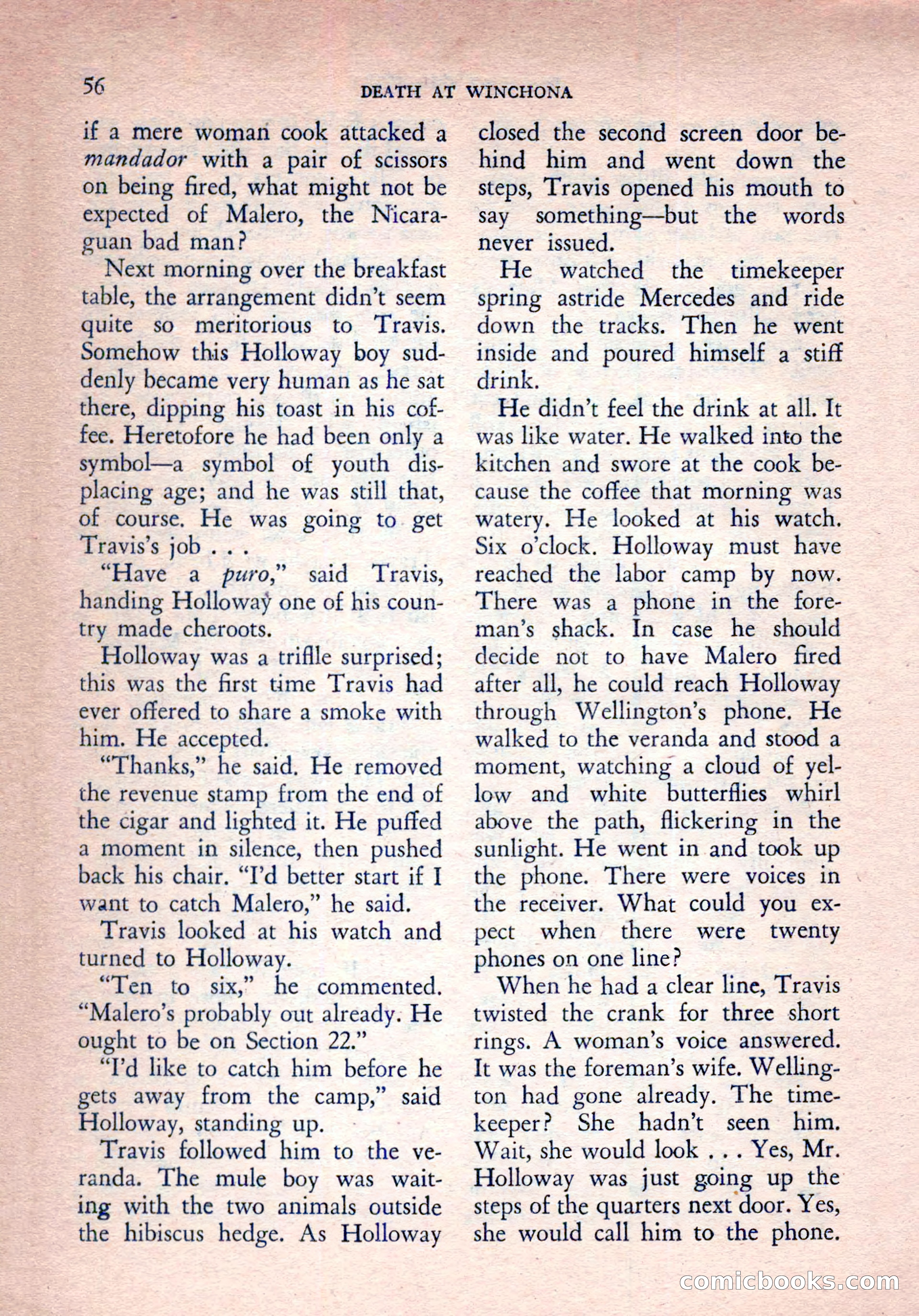 The Saint Mystery Magazine, Vol. 15, No. 2 — page 58 of 132