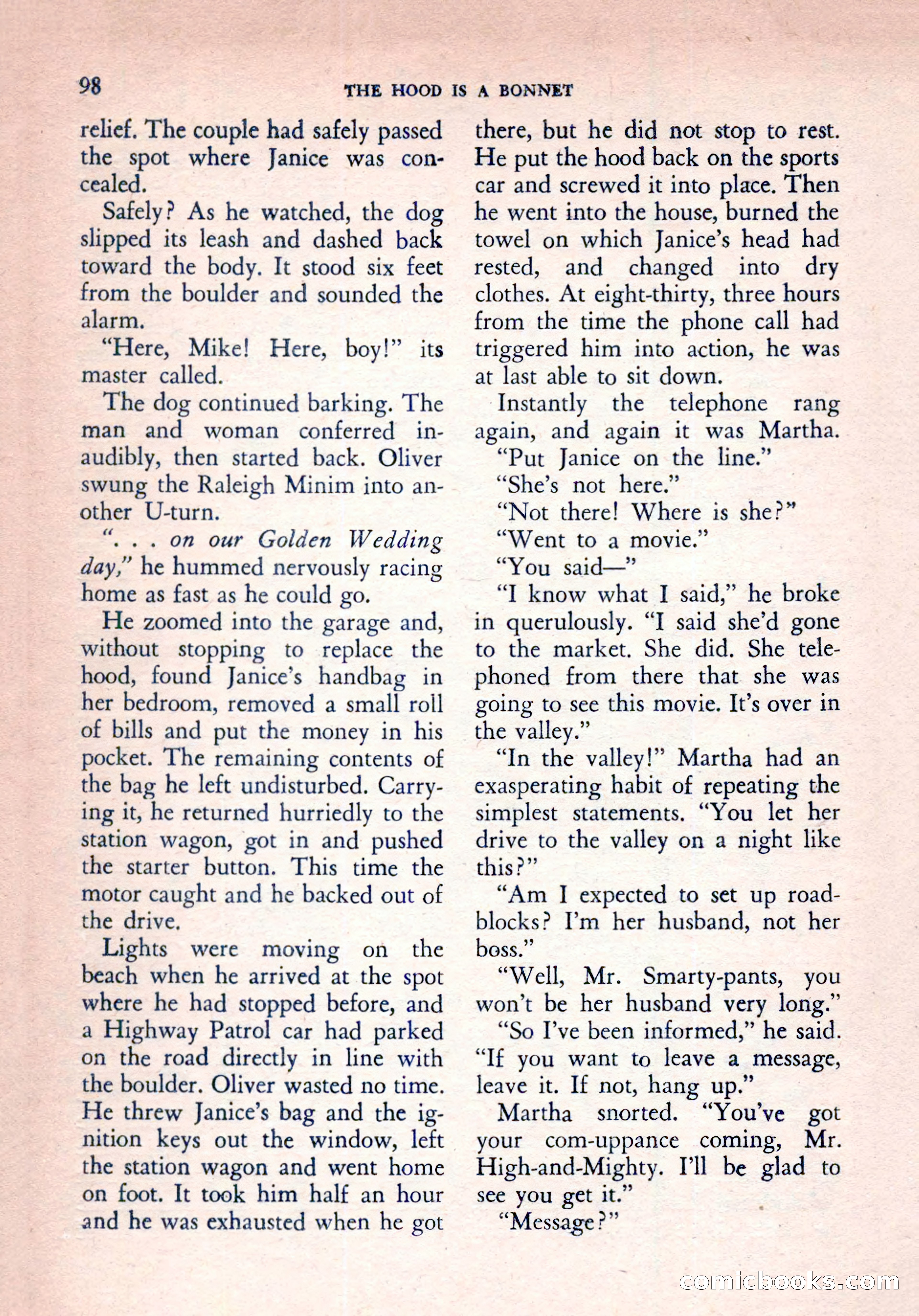 The Saint Mystery Magazine, Vol. 15, No. 2 — page 100 of 132