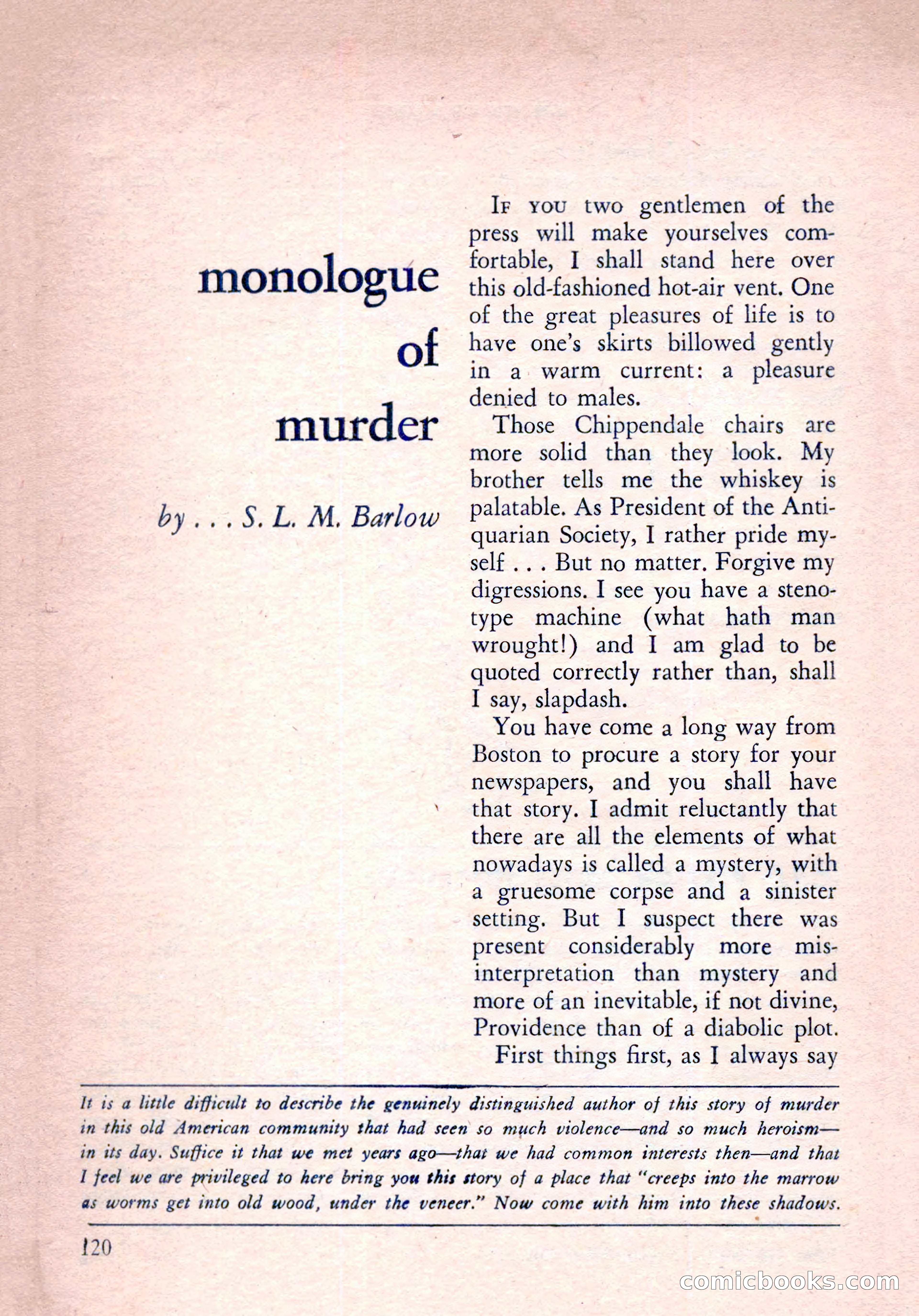 The Saint Mystery Magazine, Vol. 15, No. 2 — page 122 of 132