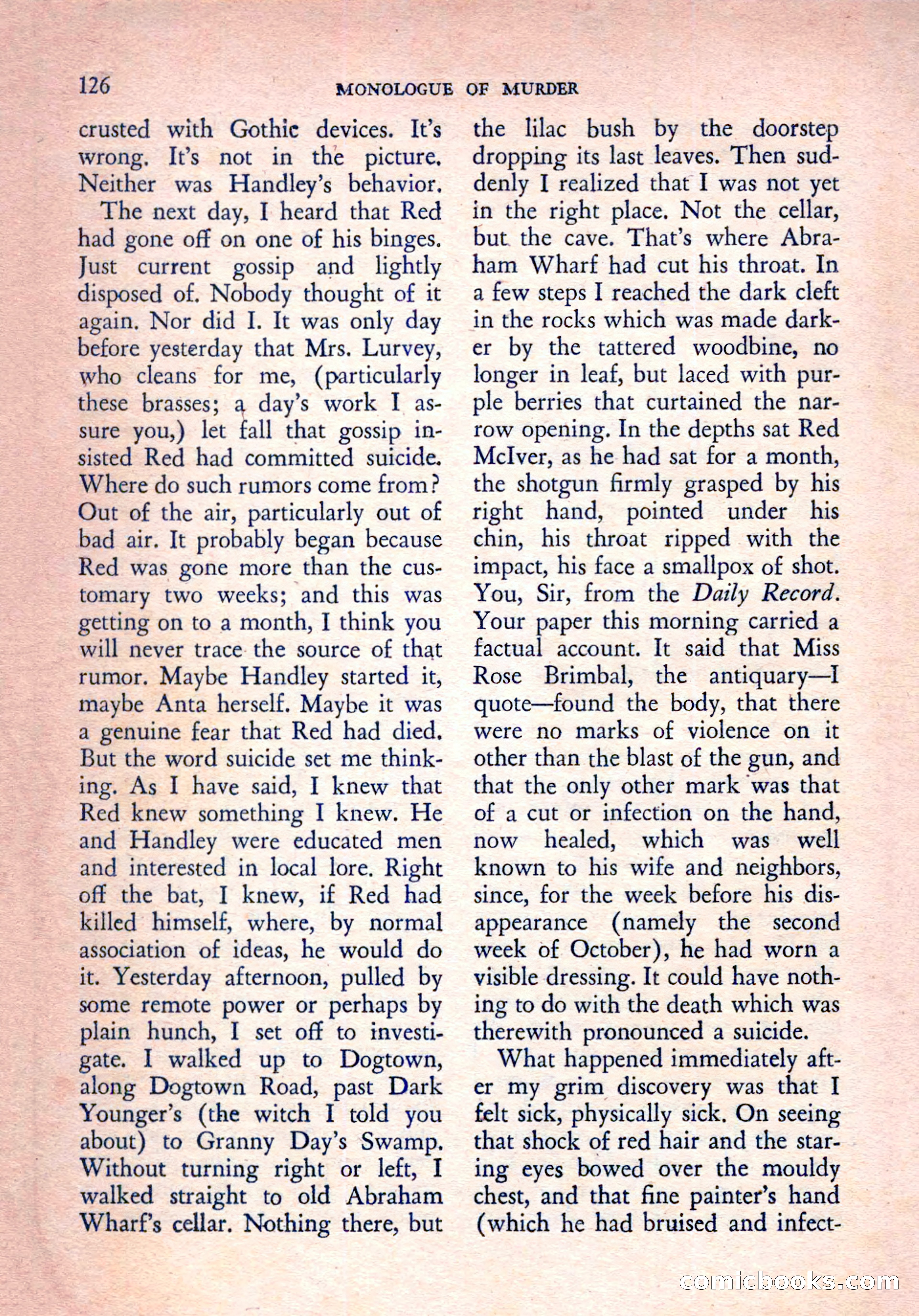 The Saint Mystery Magazine, Vol. 15, No. 2 — page 128 of 132