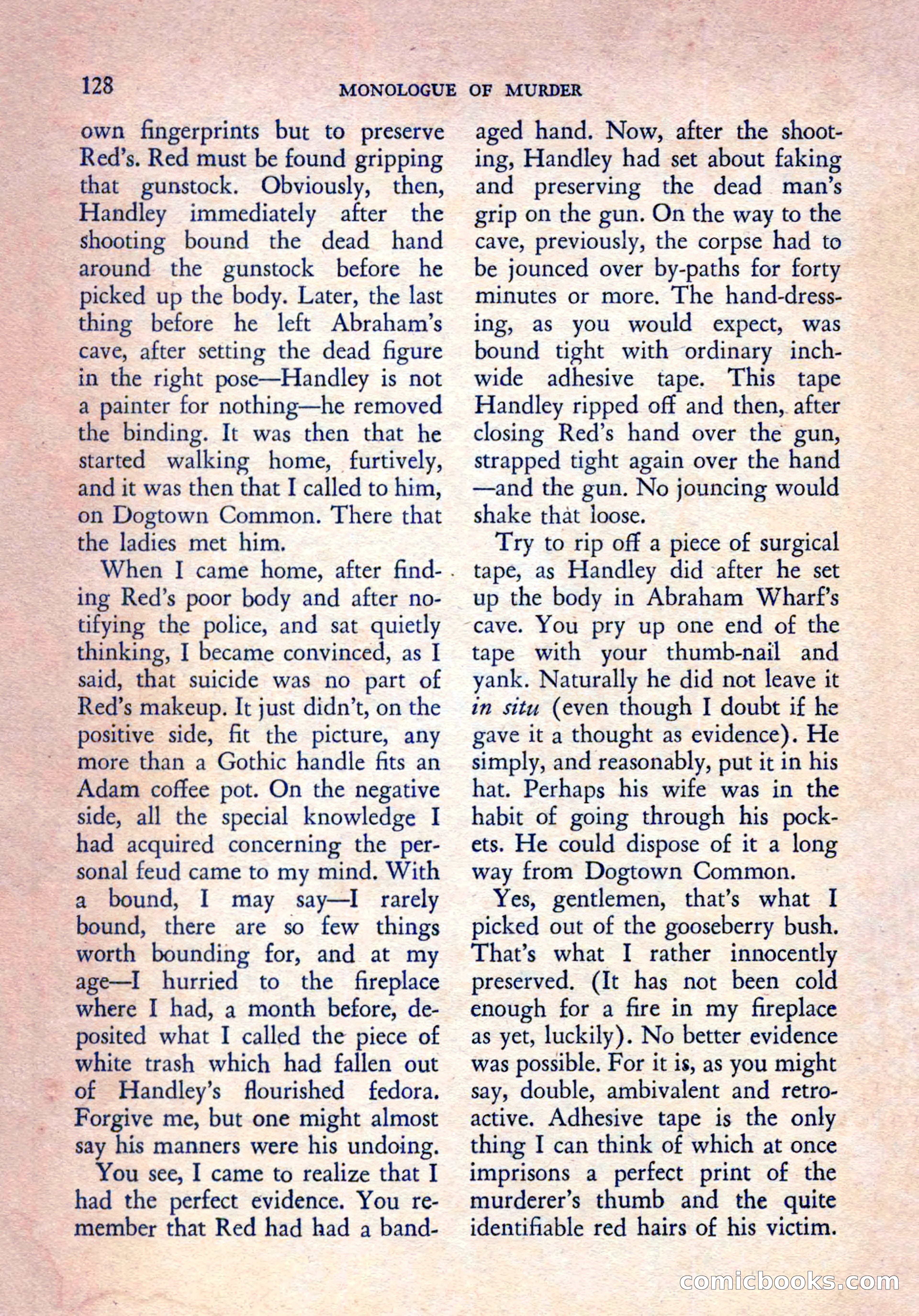 The Saint Mystery Magazine, Vol. 15, No. 2 — page 130 of 132