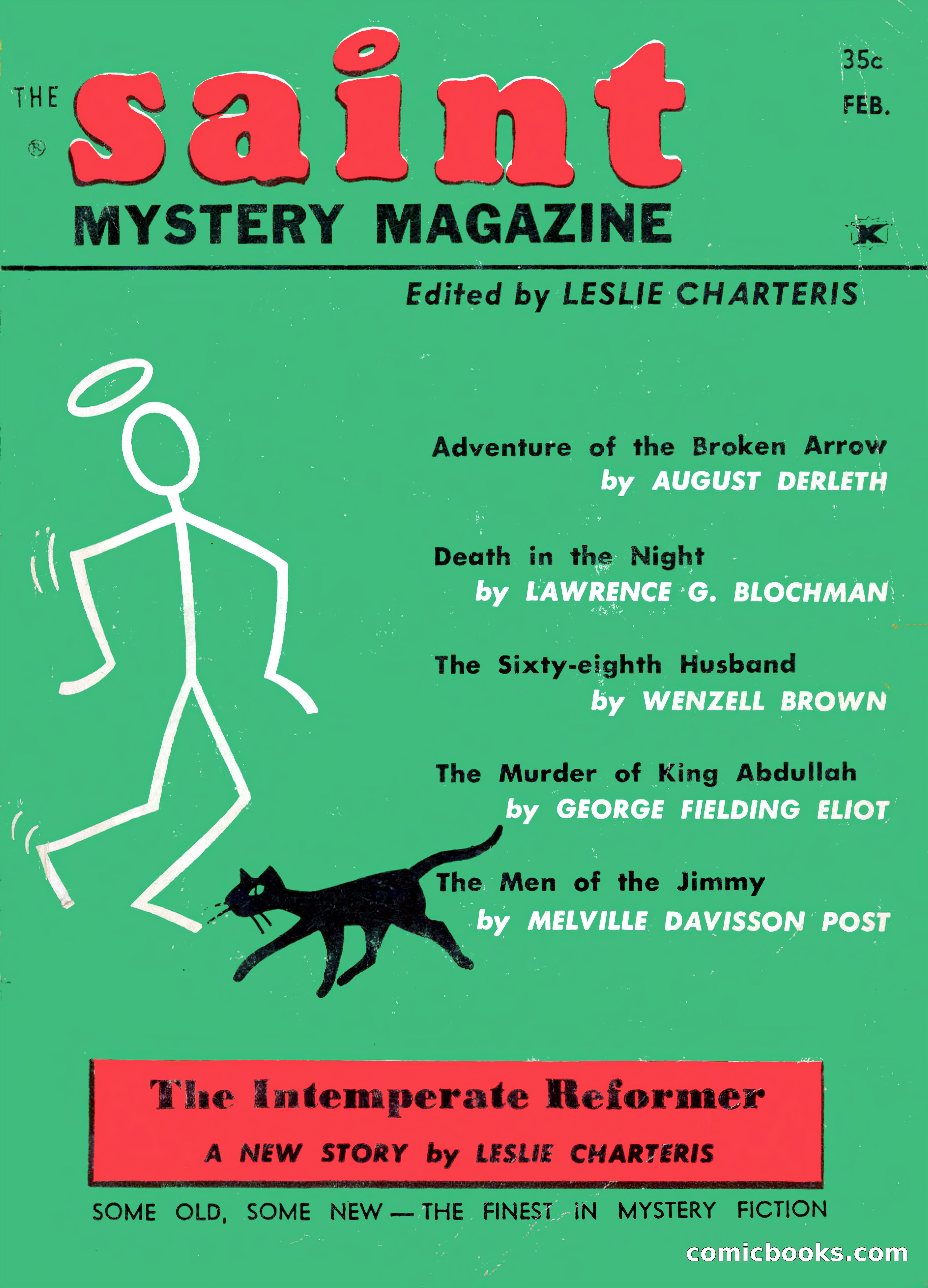 The Saint Mystery Magazine, February 1962