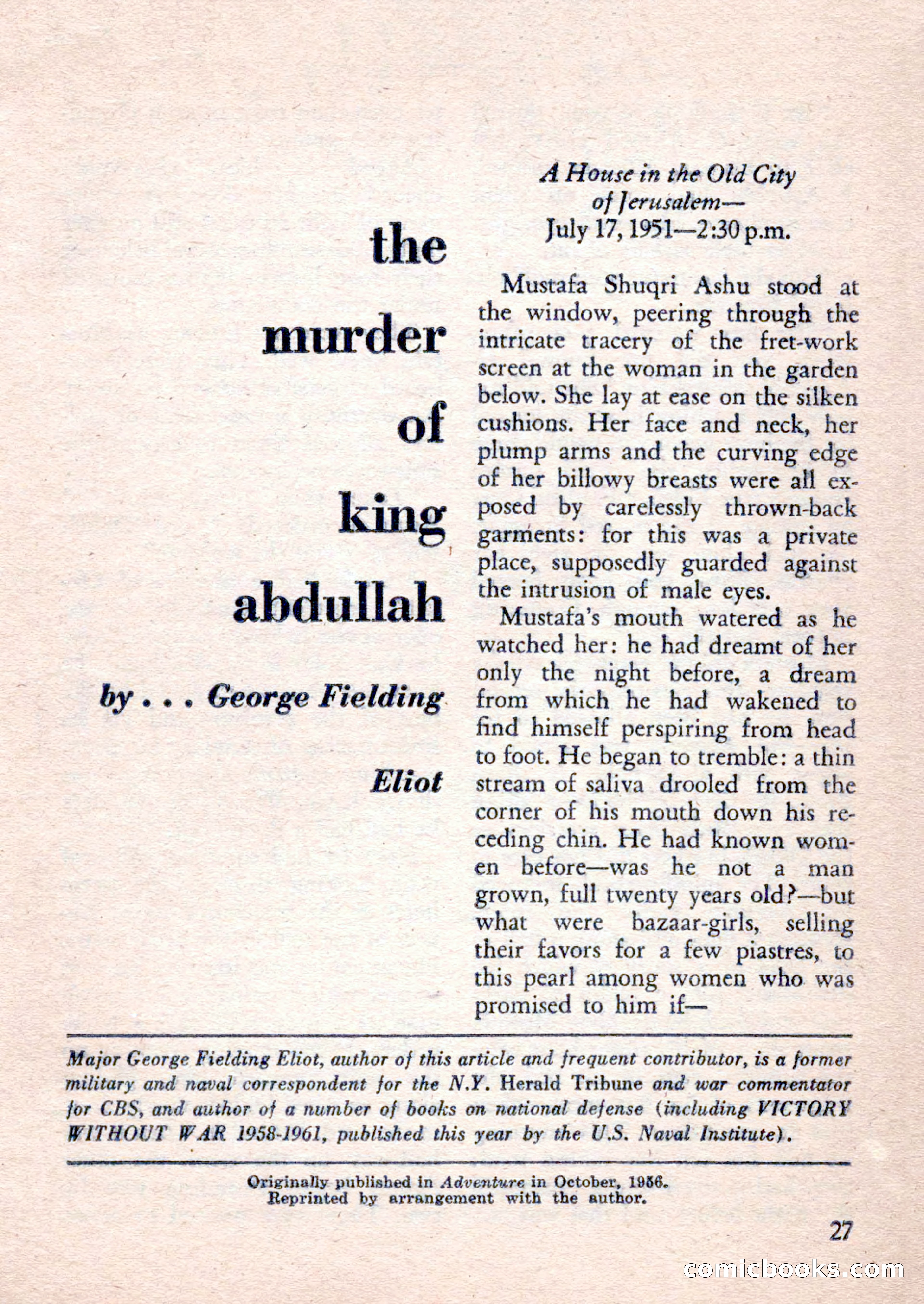 The Saint Mystery Magazine, February 1962 — page 29 of 132