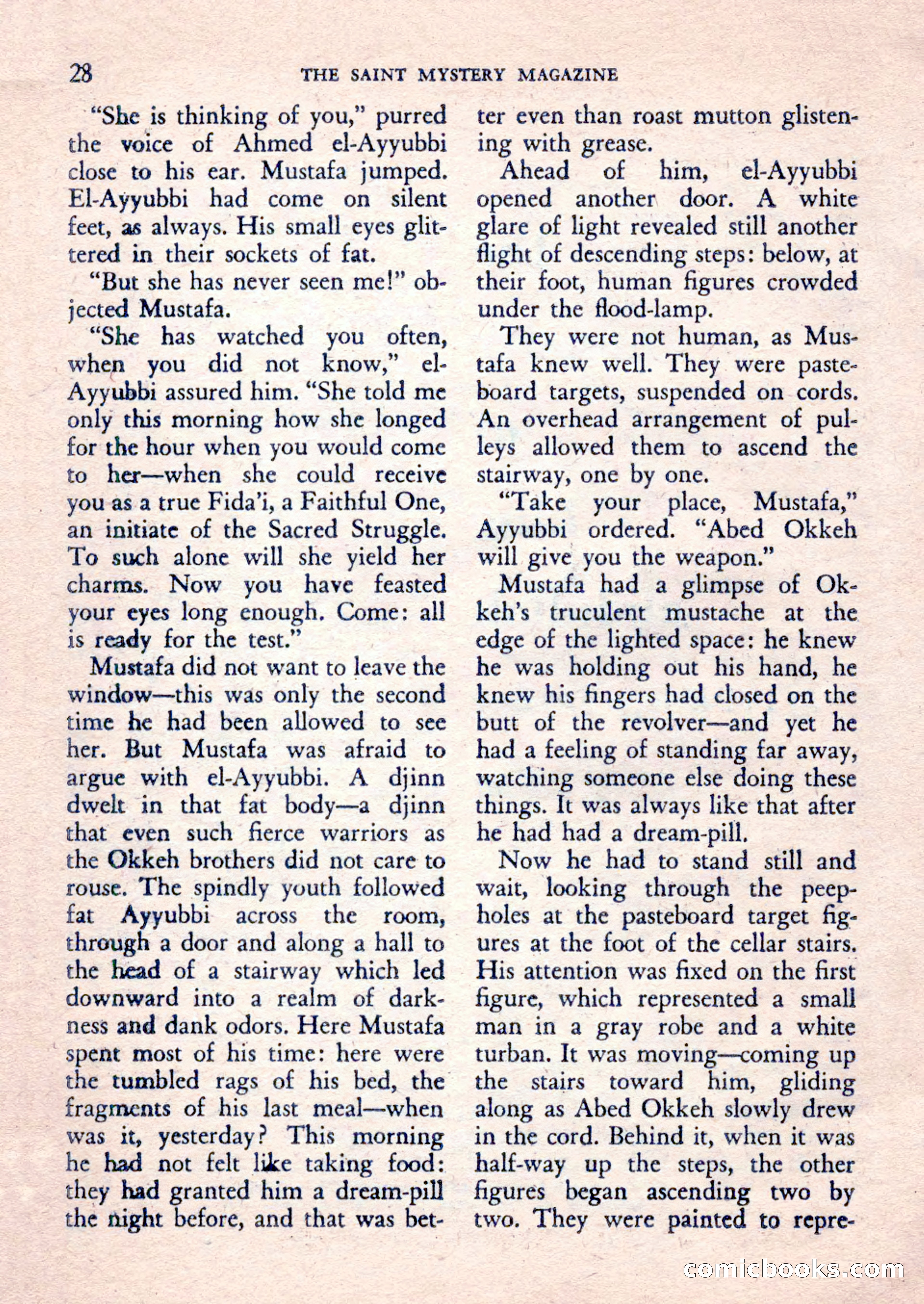 The Saint Mystery Magazine, February 1962 — page 30 of 132