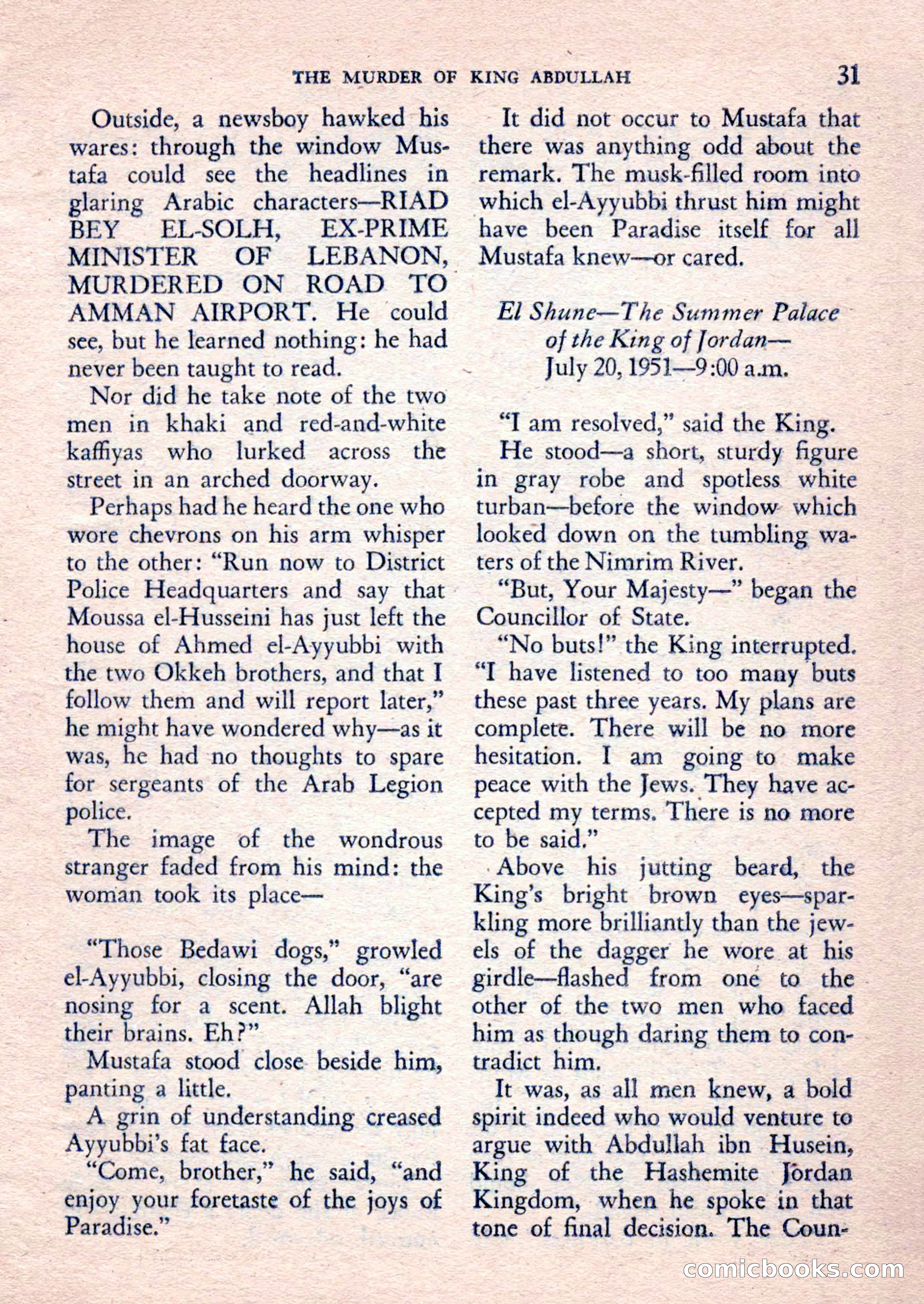 The Saint Mystery Magazine, February 1962 — page 33 of 132