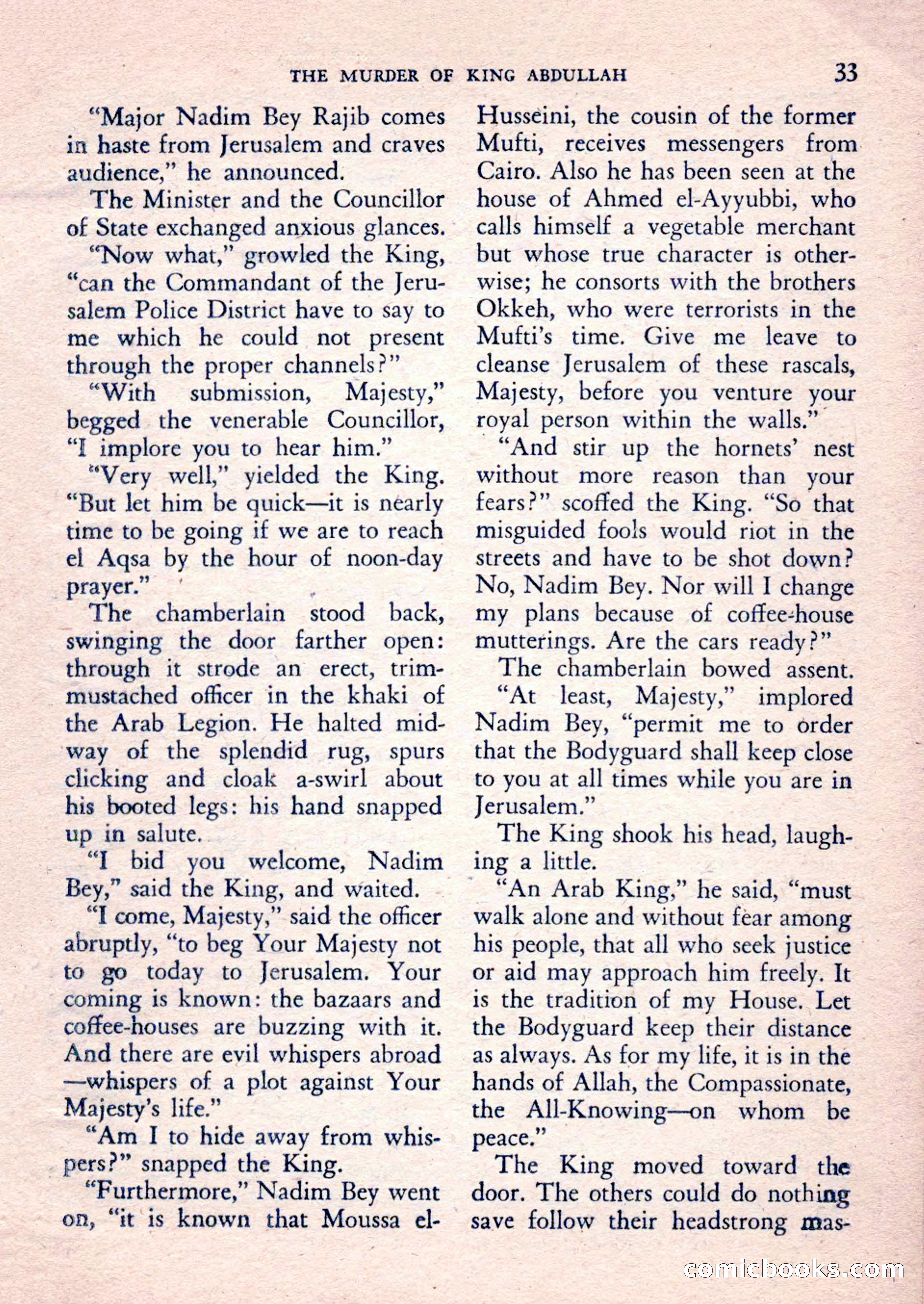 The Saint Mystery Magazine, February 1962 — page 35 of 132