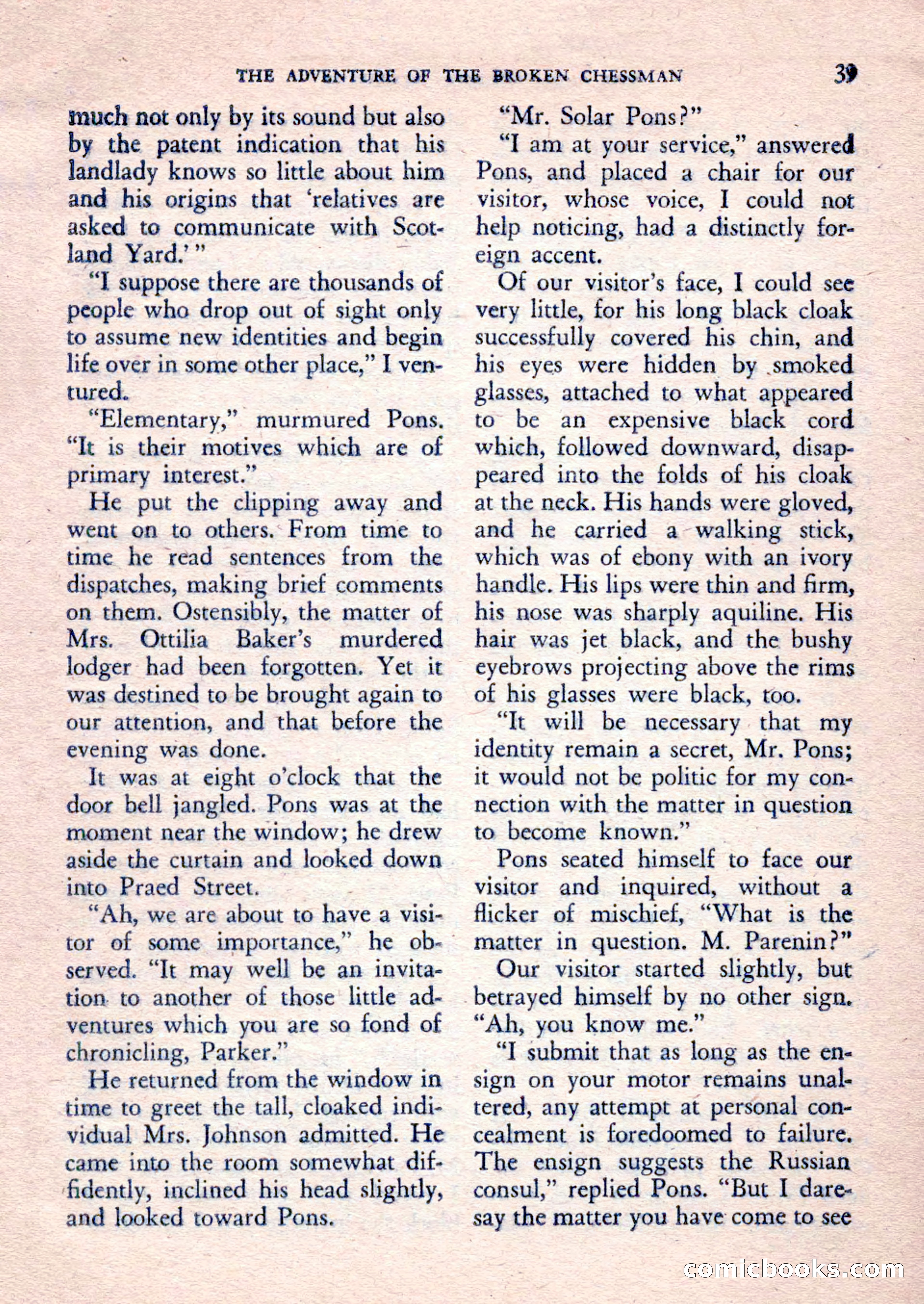 The Saint Mystery Magazine, February 1962 — page 41 of 132