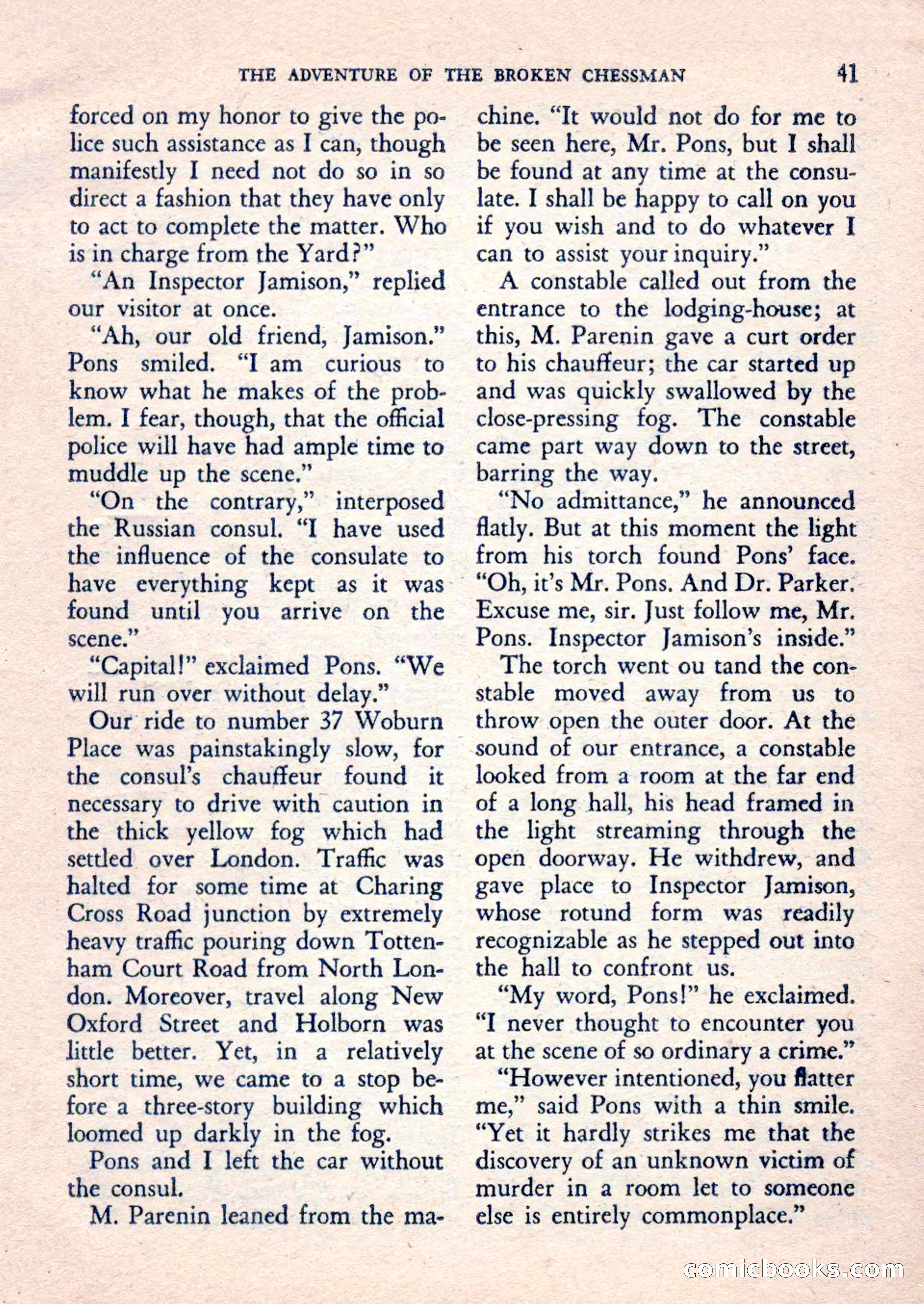 The Saint Mystery Magazine, February 1962 — page 43 of 132