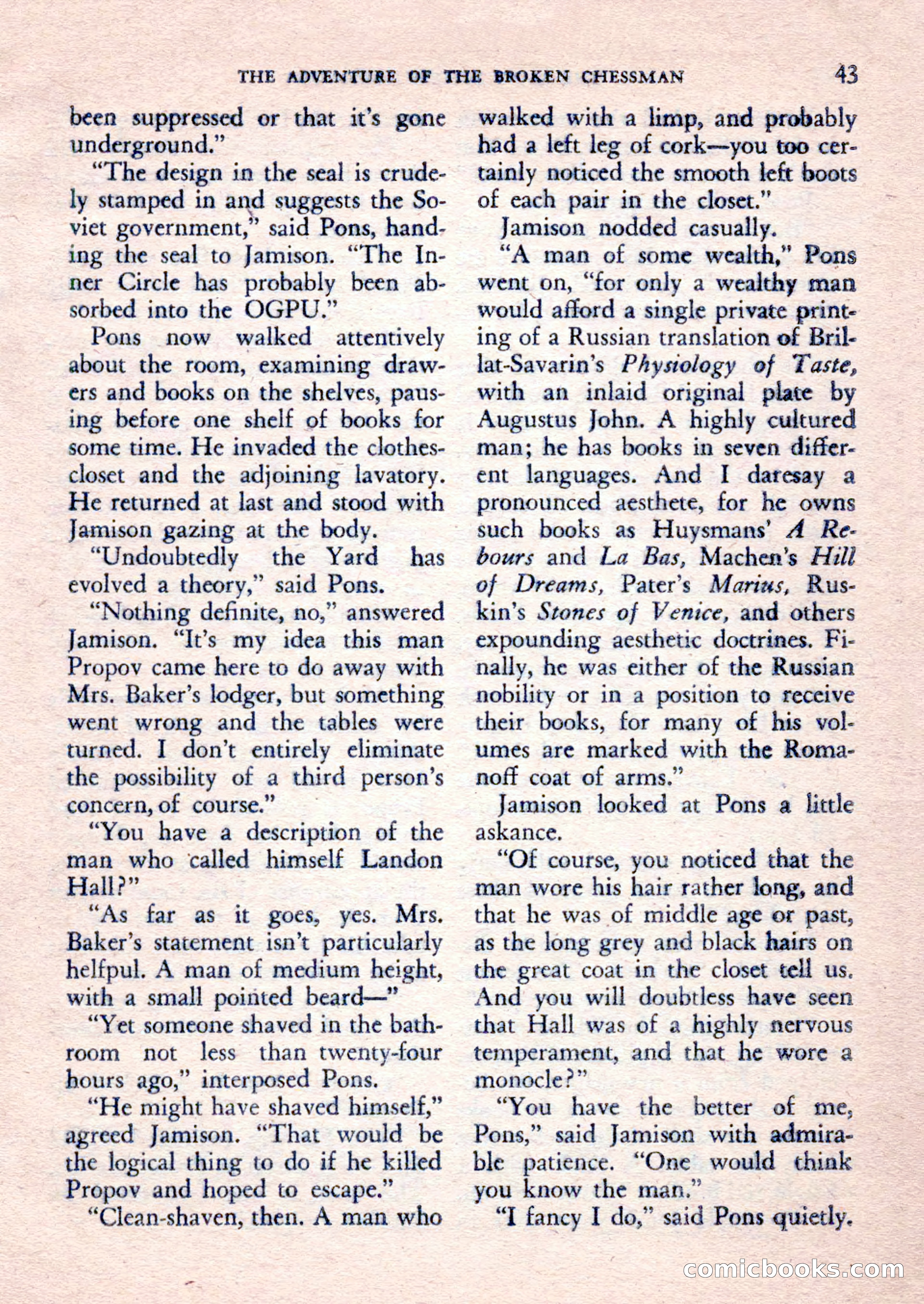 The Saint Mystery Magazine, February 1962 — page 45 of 132