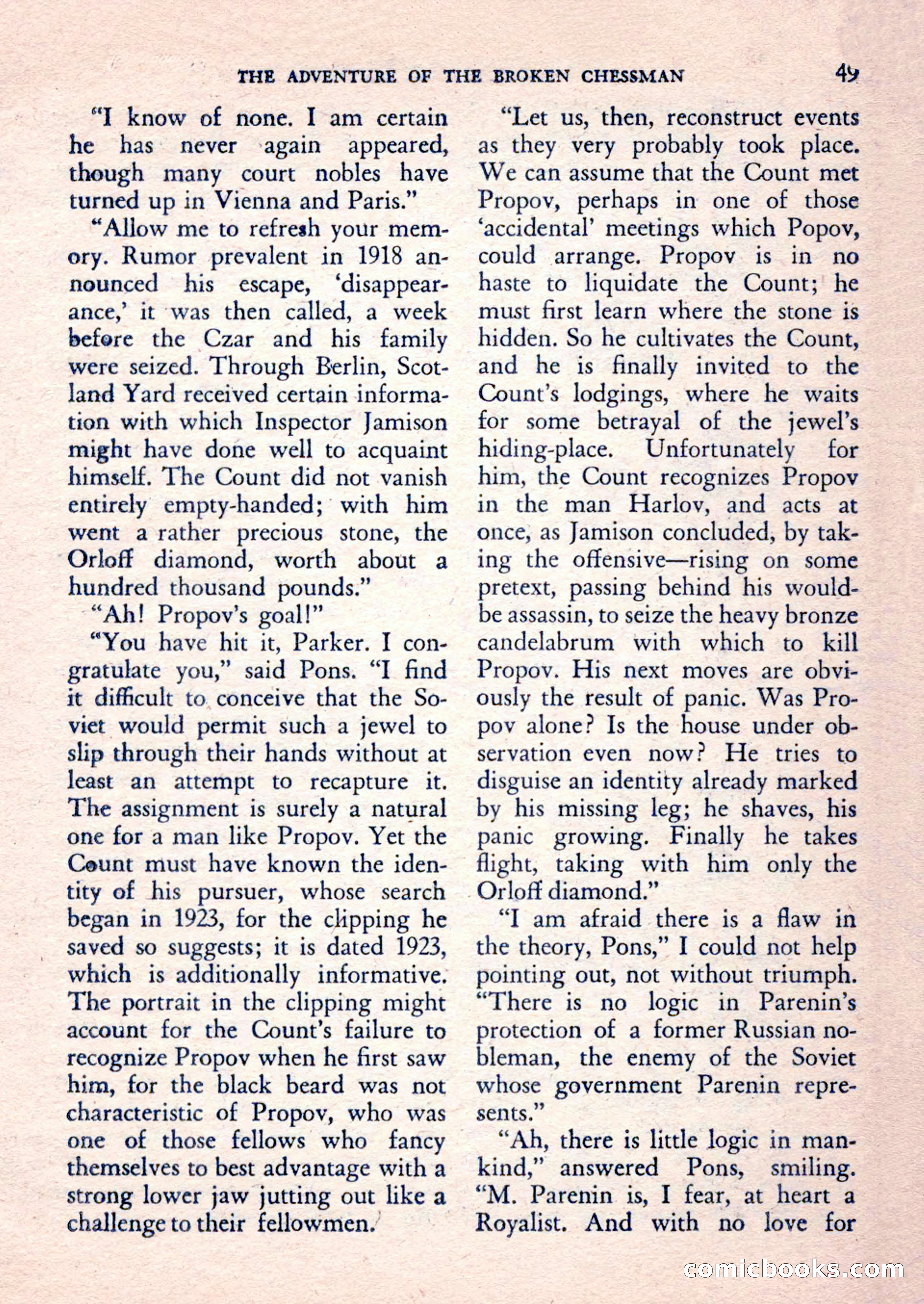 The Saint Mystery Magazine, February 1962 — page 51 of 132