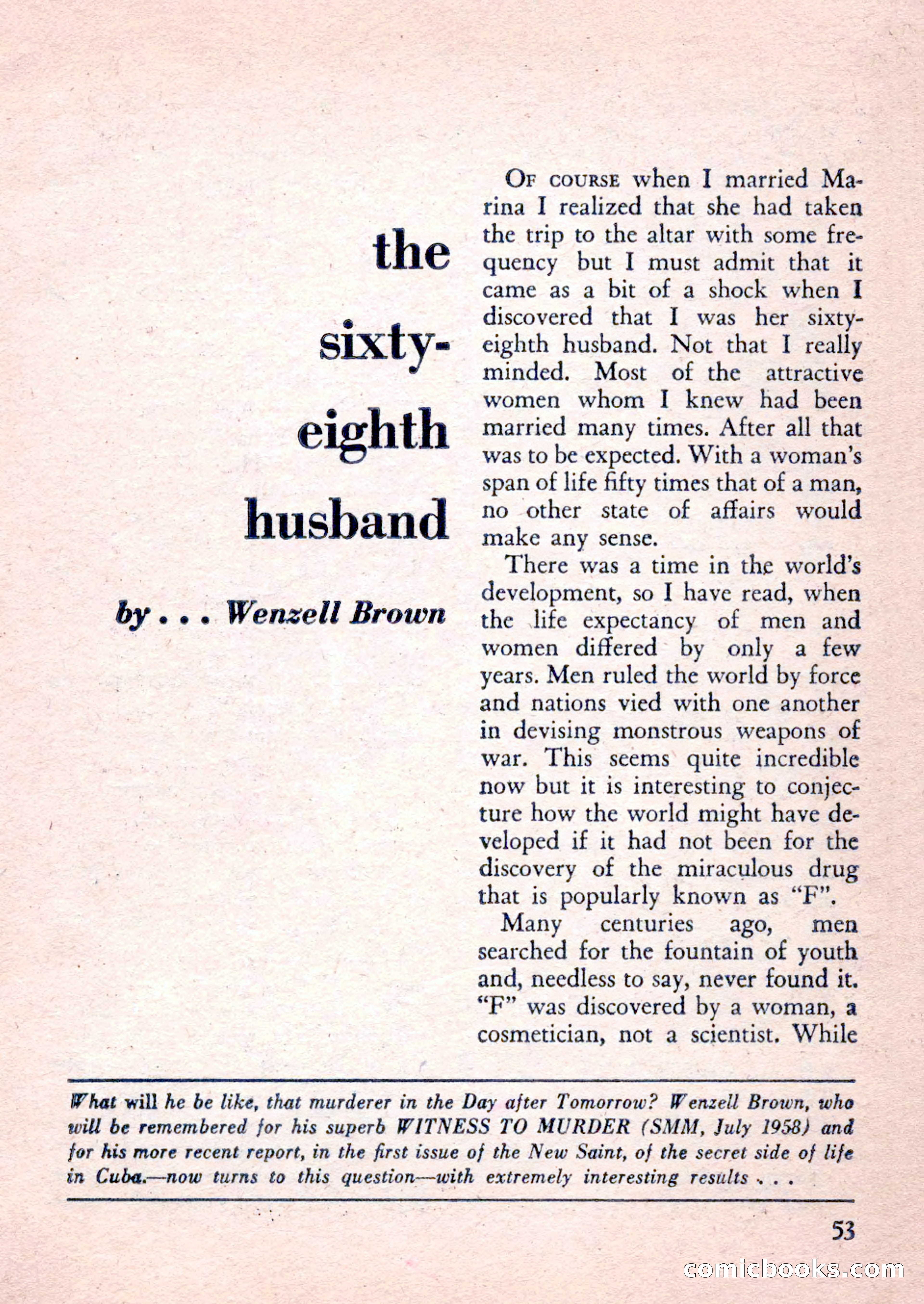 The Saint Mystery Magazine, February 1962 — page 55 of 132