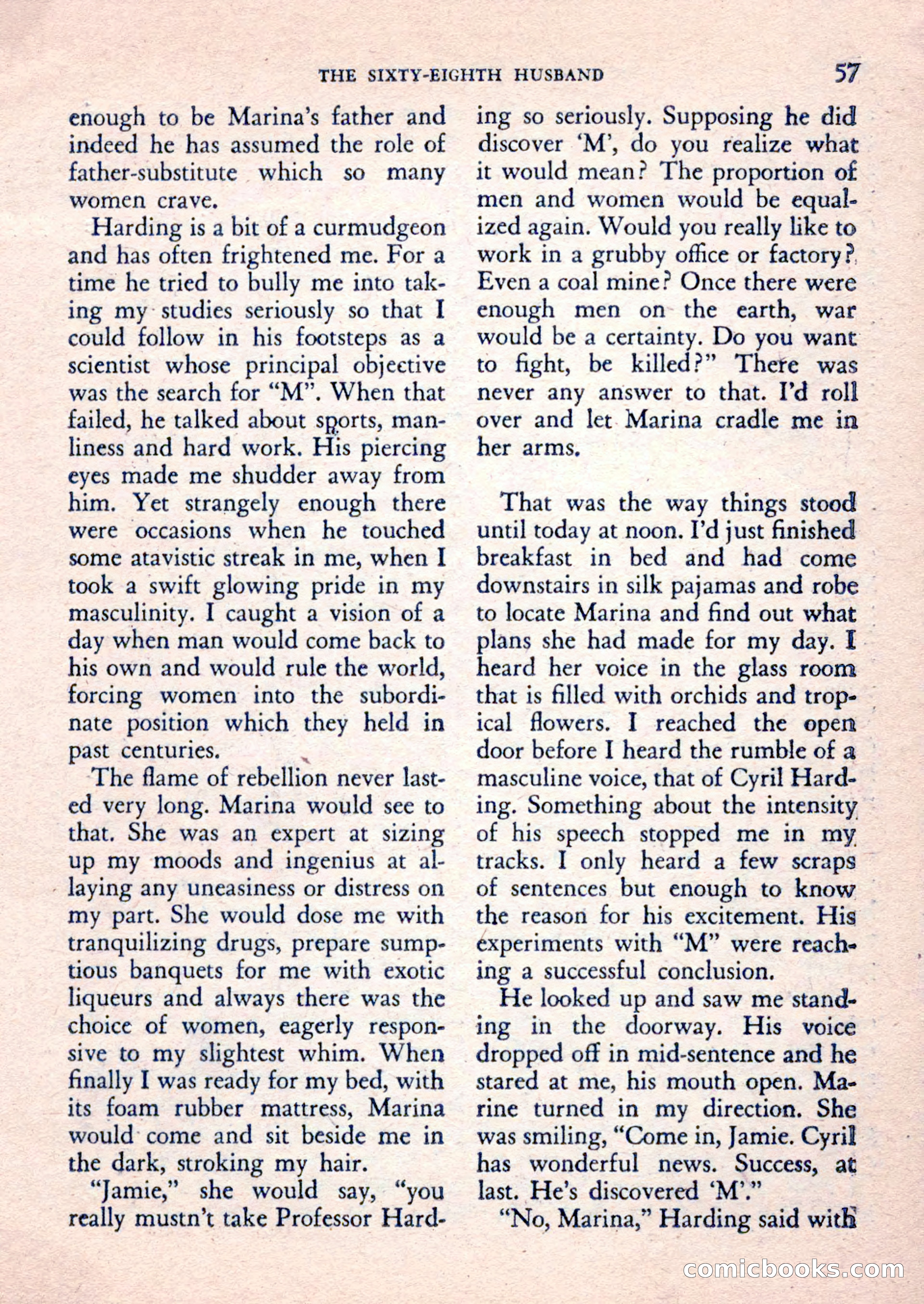 The Saint Mystery Magazine, February 1962 — page 59 of 132