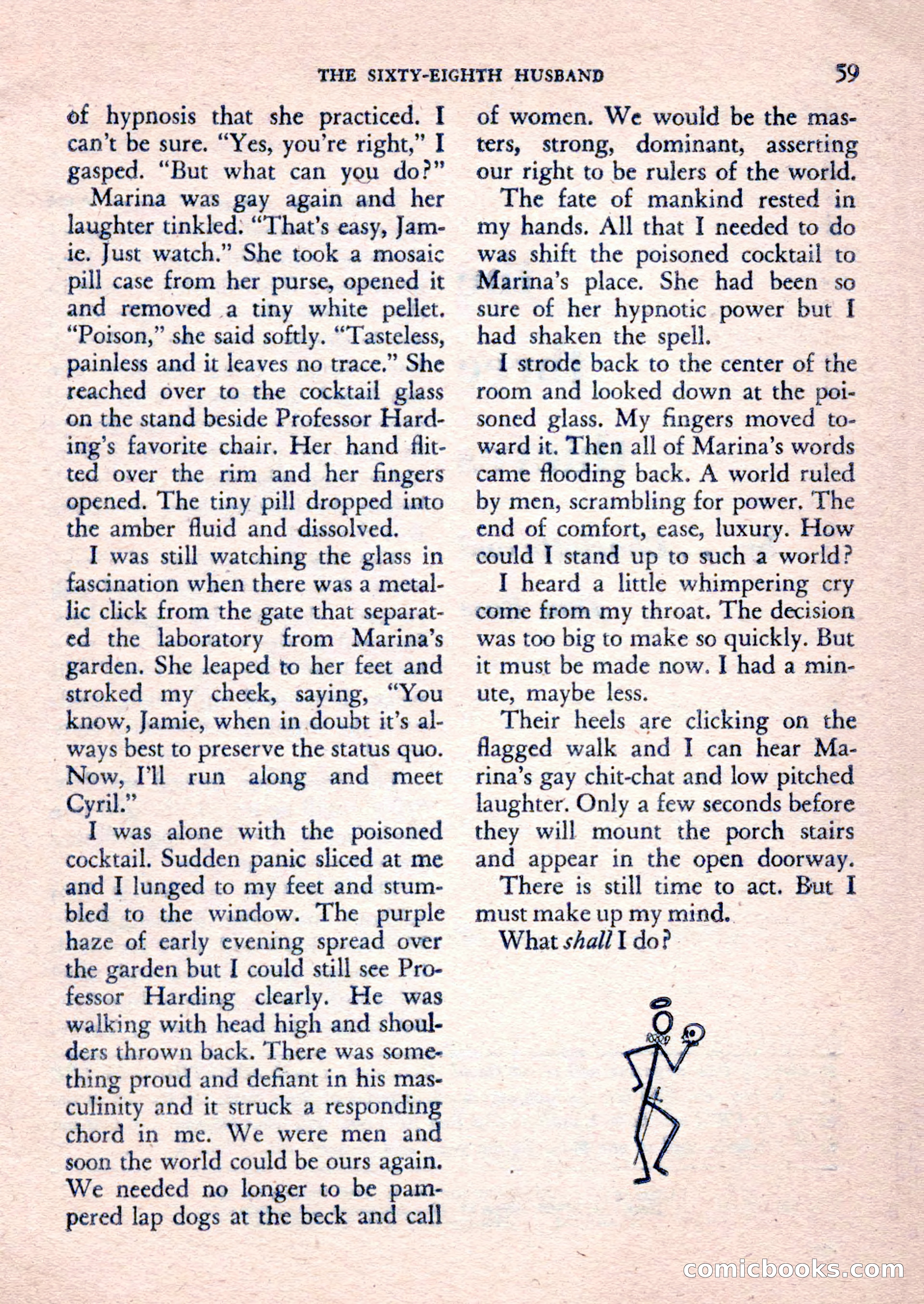 The Saint Mystery Magazine, February 1962 — page 61 of 132