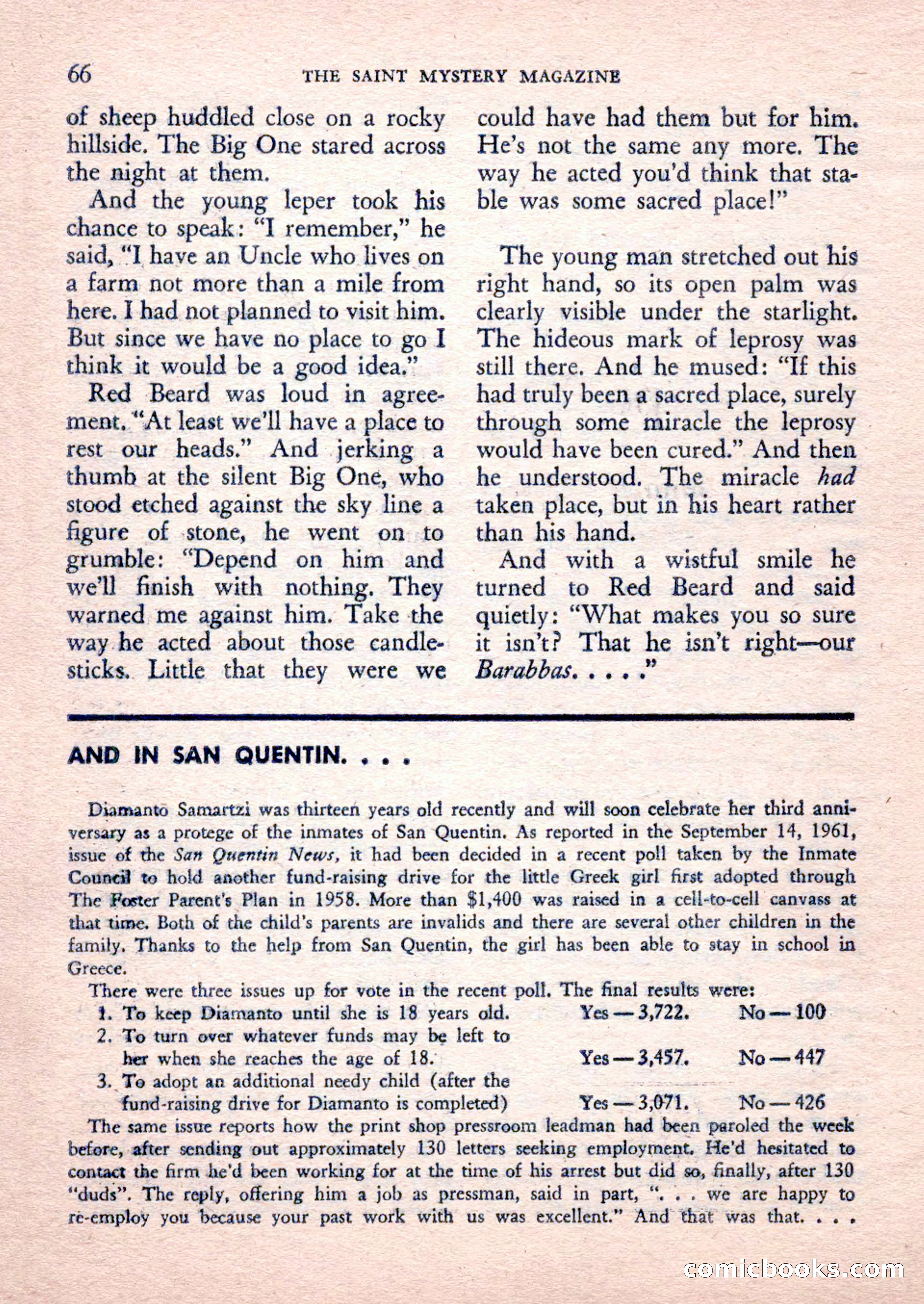 The Saint Mystery Magazine, February 1962 — page 68 of 132