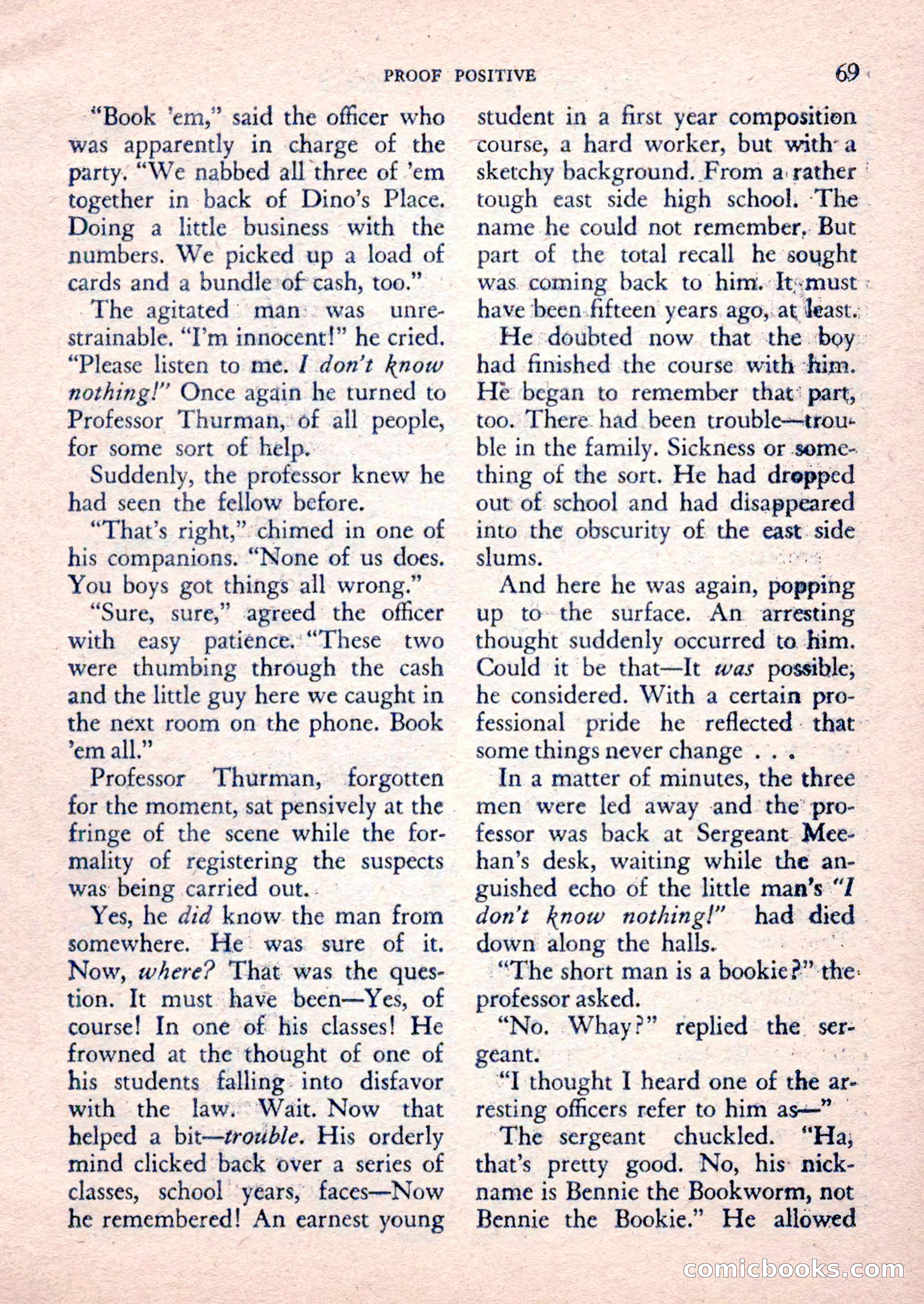 The Saint Mystery Magazine, February 1962 — page 71 of 132