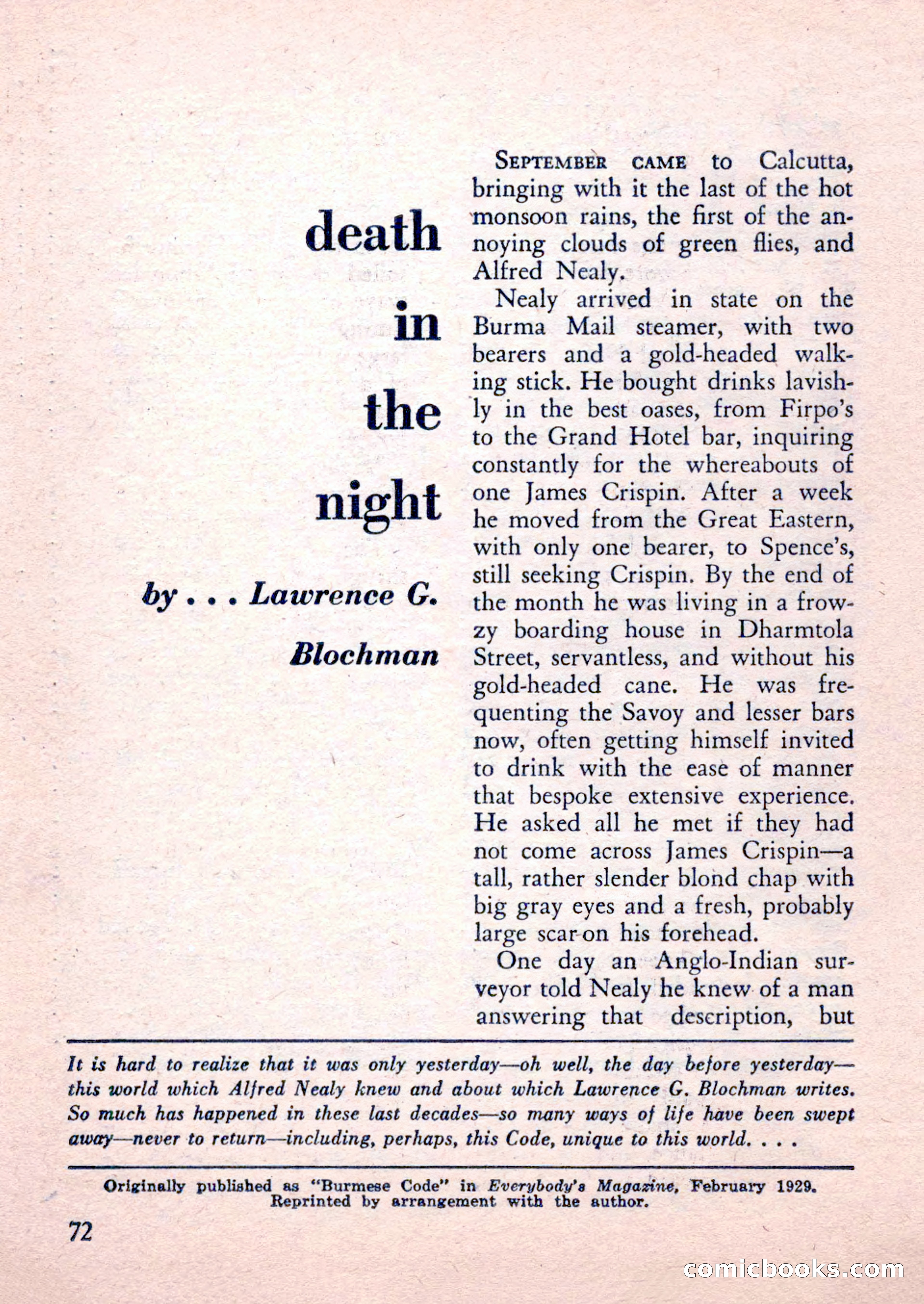 The Saint Mystery Magazine, February 1962 — page 74 of 132